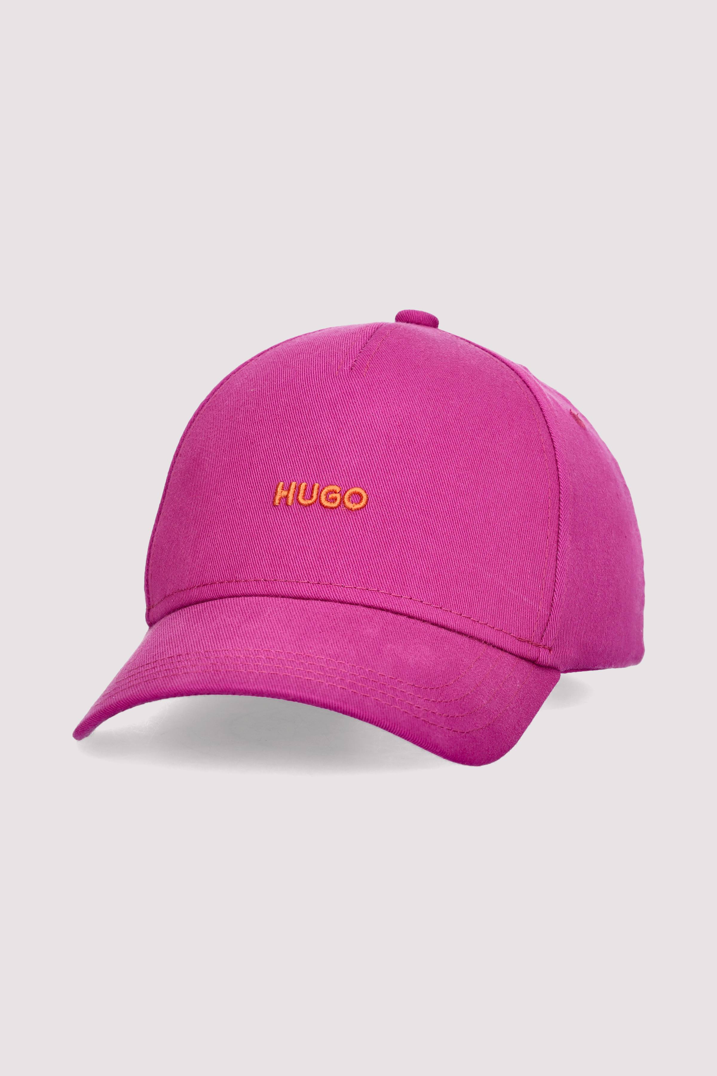 HUGO Cap – dunkelrosa, lässig