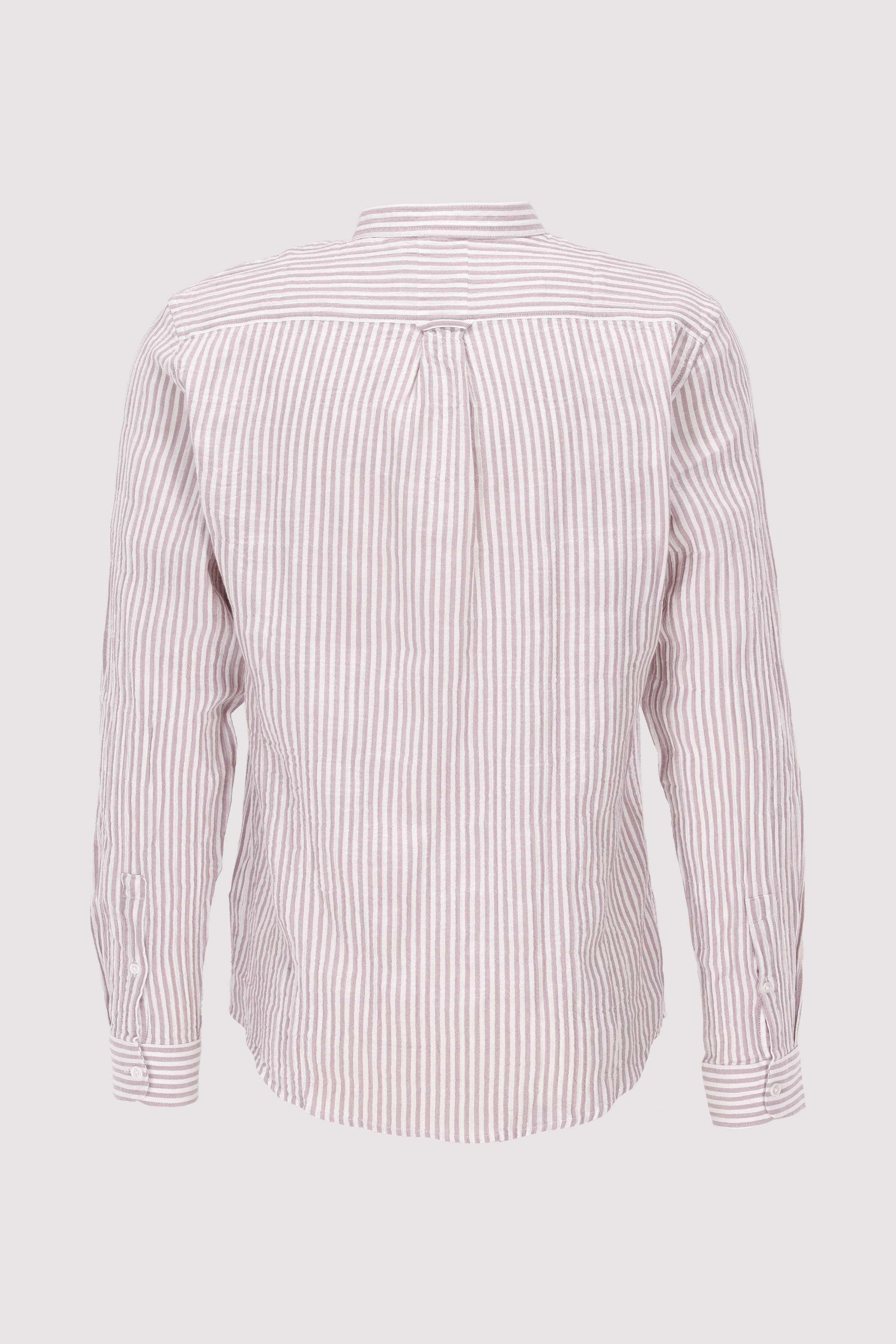 NOWADAYS - crinkle stripe shirt NOWADAYS - crinkle stripe shirt