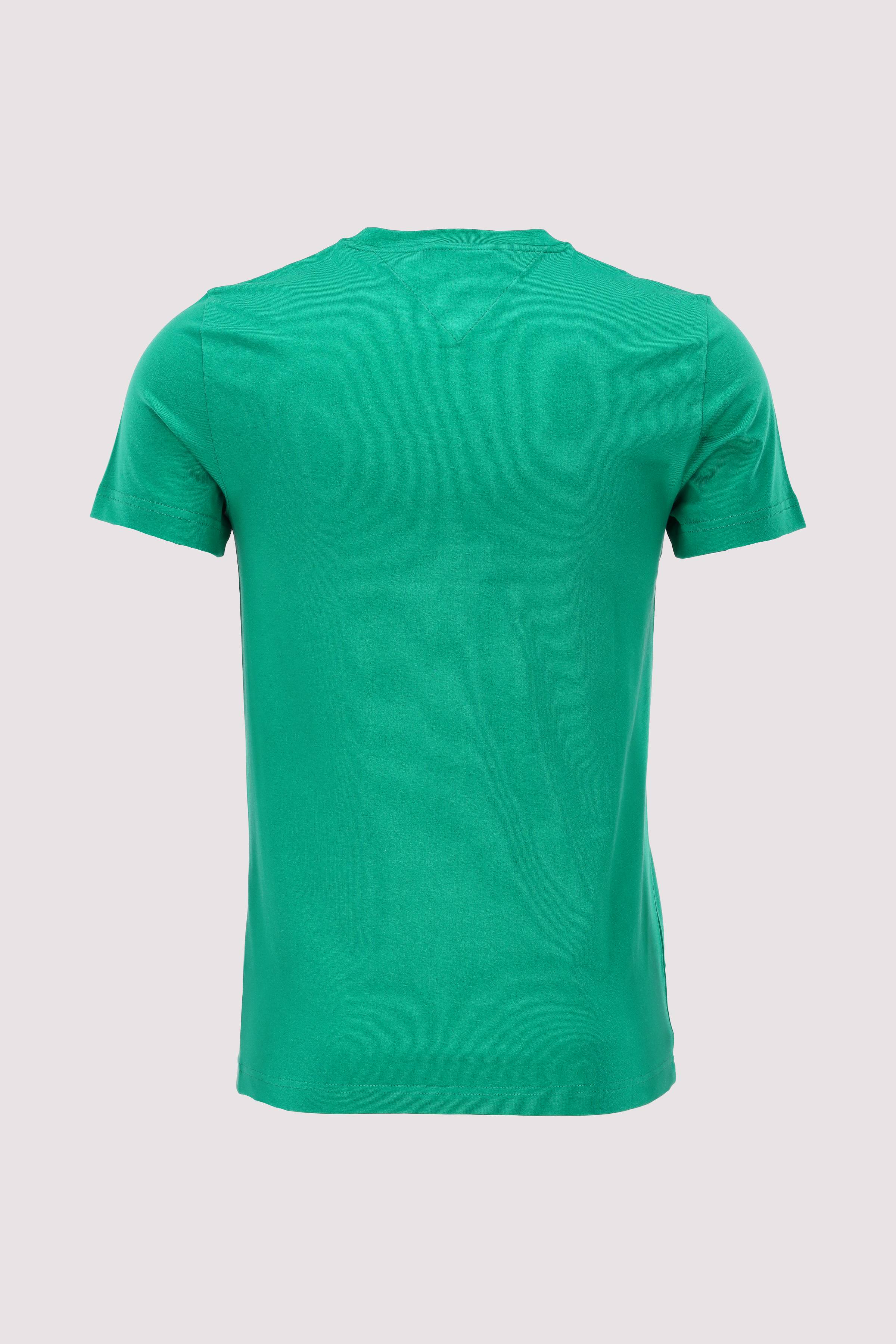 TOMMY LOGO TEE | Green | XXL | 8720646364701