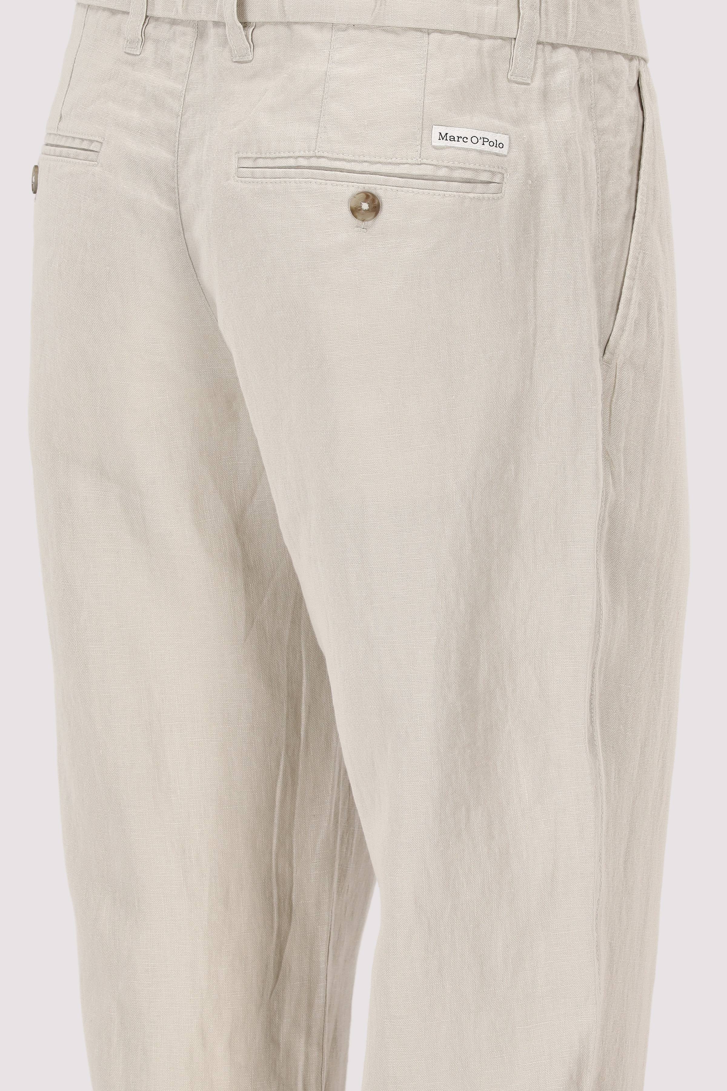 Marc O Polo Casual - Herren Leinen-Shorts Grau, atmungsaktiv