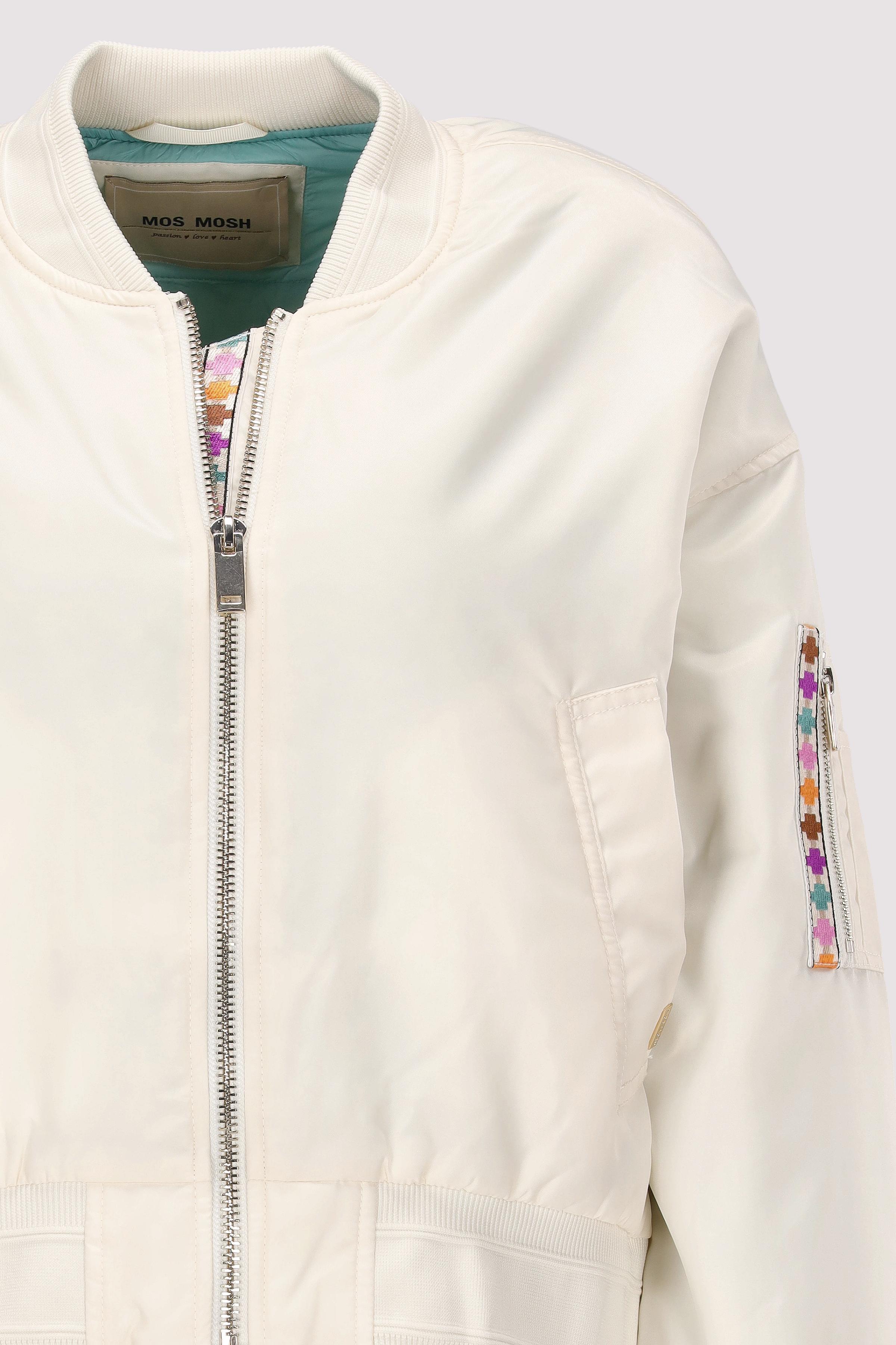 Leslie Bomber Jacket | Ecru | S | 5711855979889