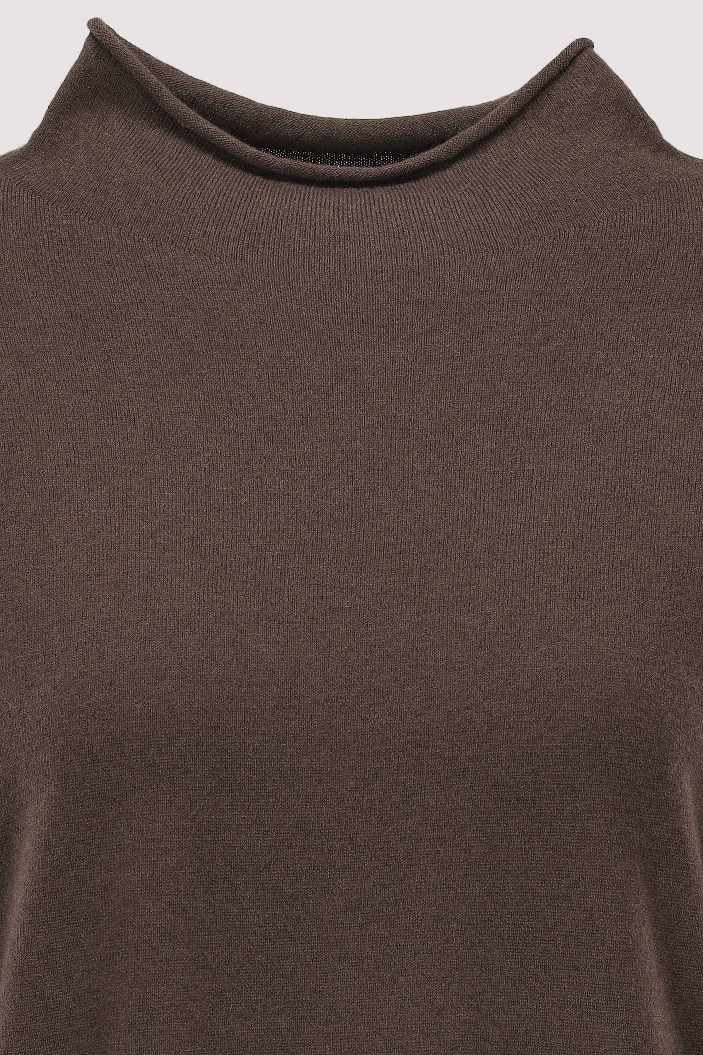 Marc O Polo Casual - Marc O'Polo Damen Rundhalspullover braun