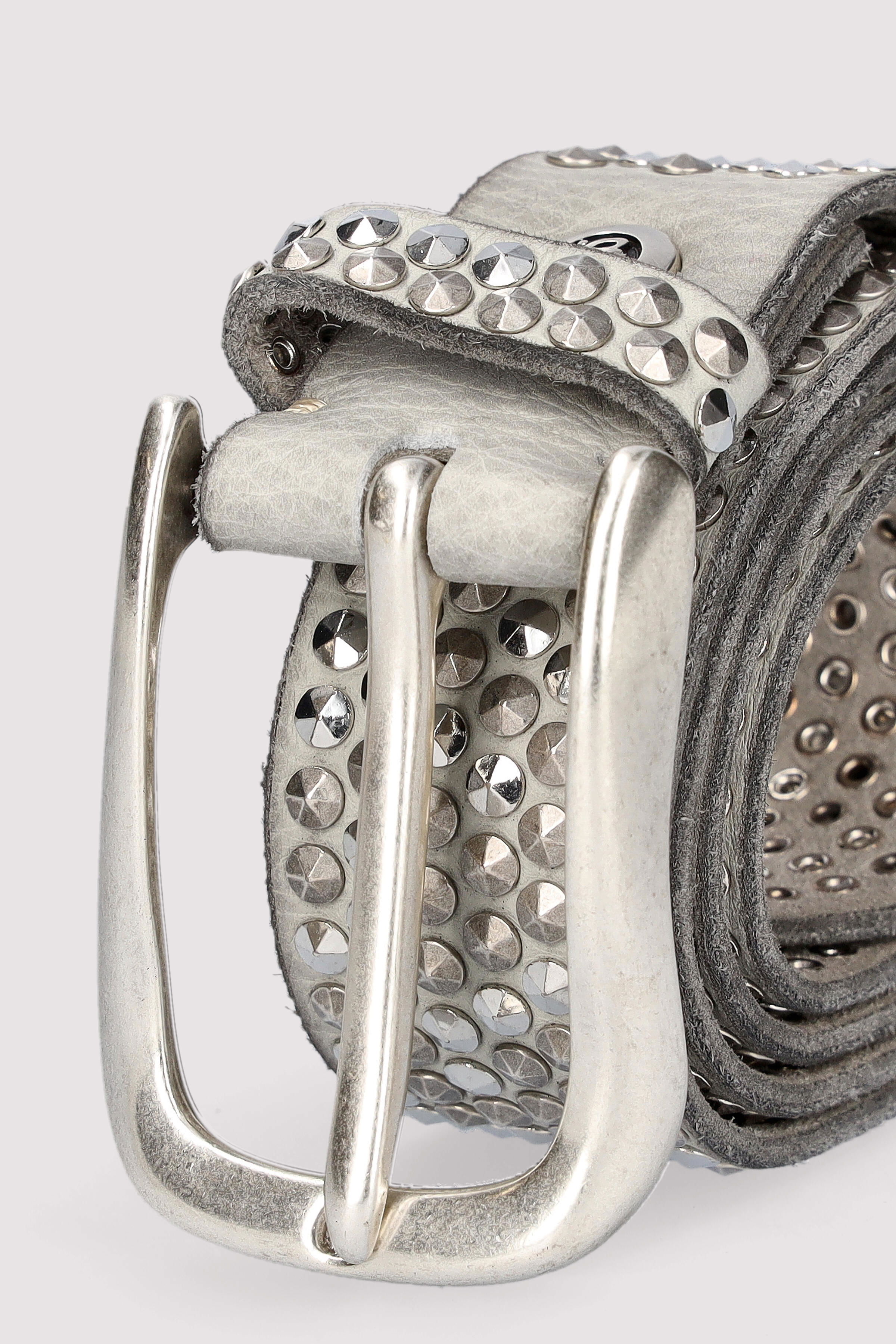 B.Belt - Leder-Nietengürtel B.Belt - Leder-Nietengürtel