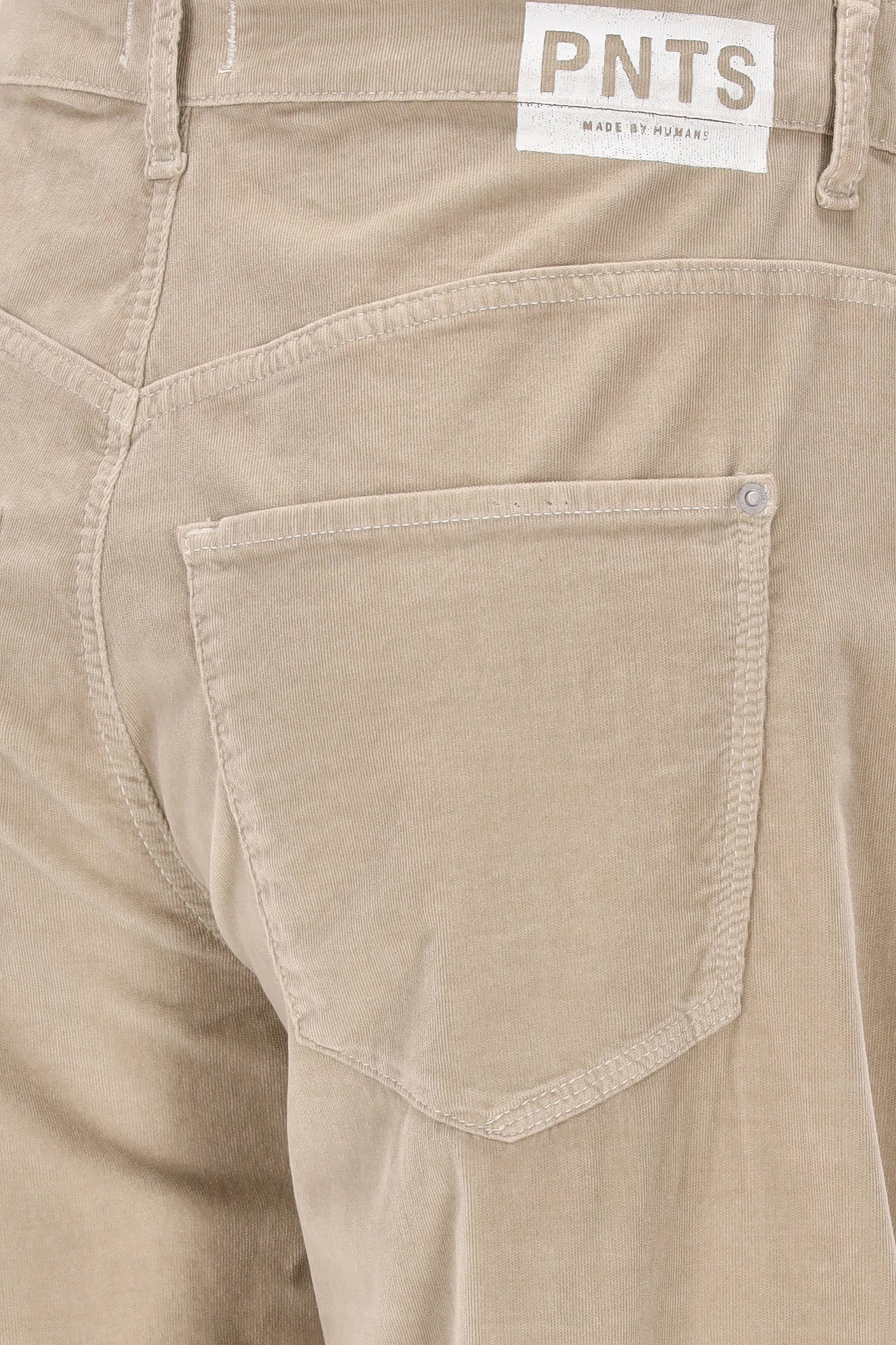 PNTS - PNTS O-Shape-Hose beige, lässiger Sitz