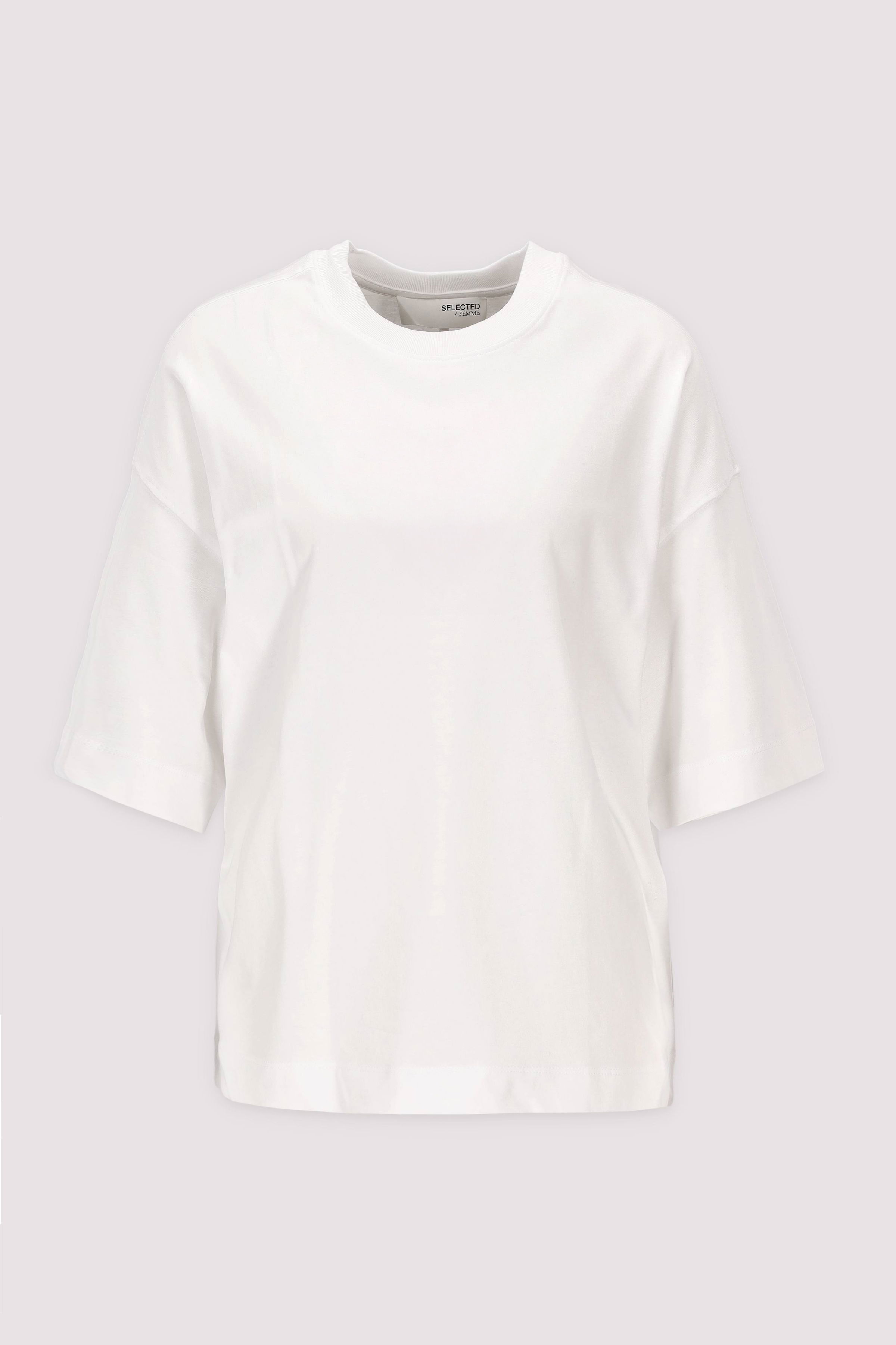 SLFCOLWOMAN 2/4 OVERSIZED TEE 