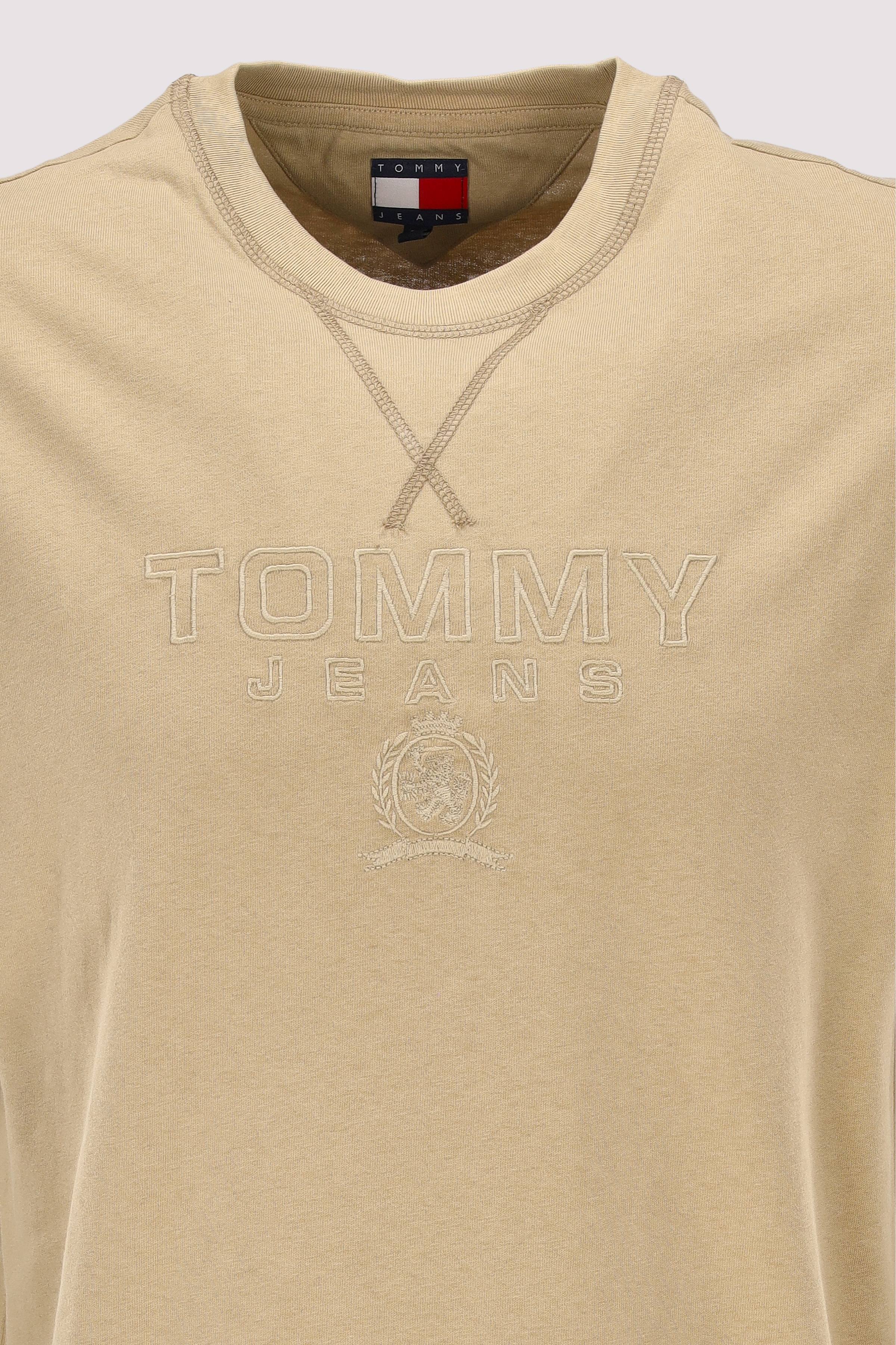 Tommy Jeans - TJM RLX TONAL CREST TEE Tommy Jeans - TJM RLX TONAL CREST TEE