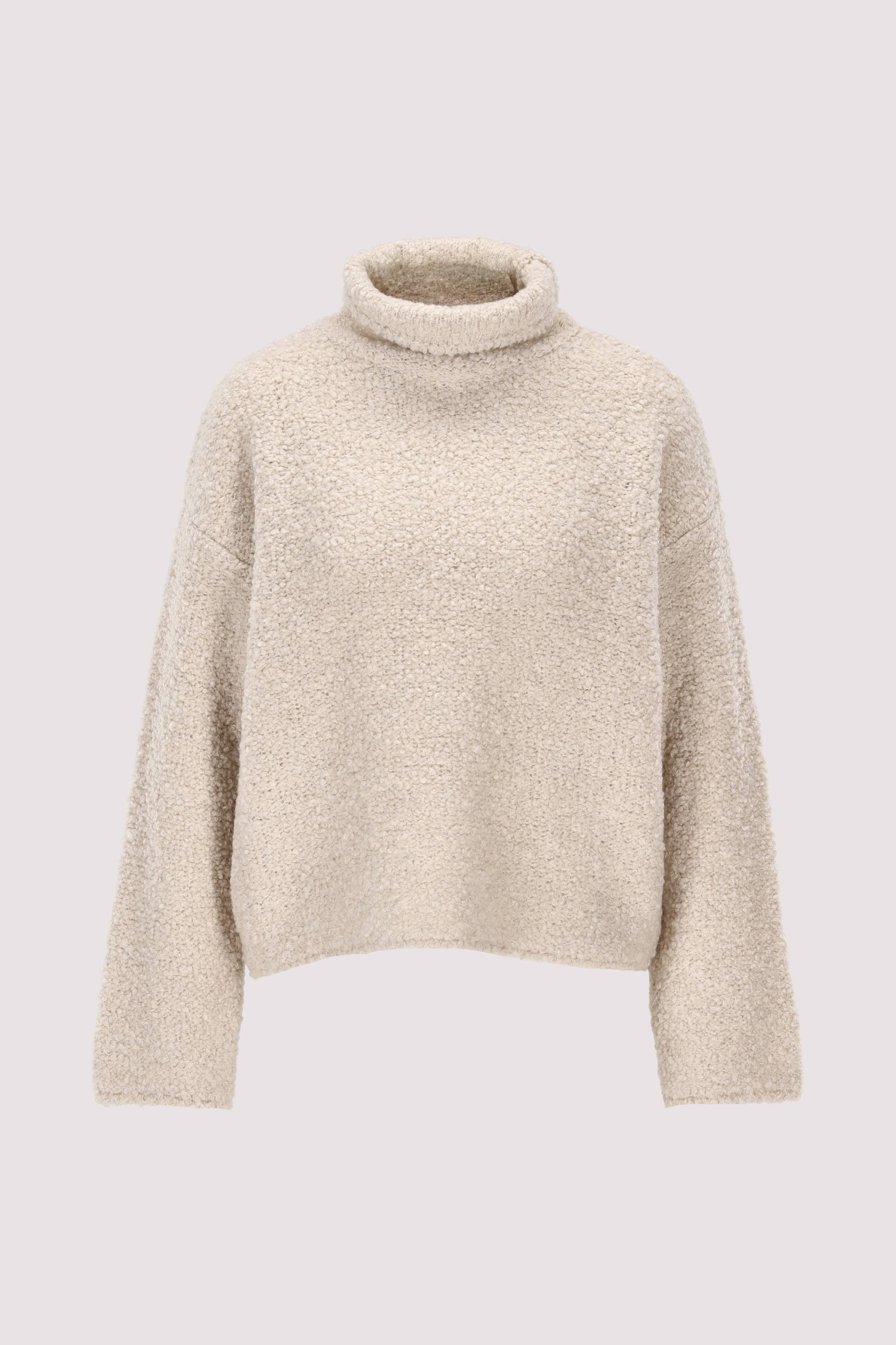 Marc O'Polo V-Ausschnitt-Pullover beige
