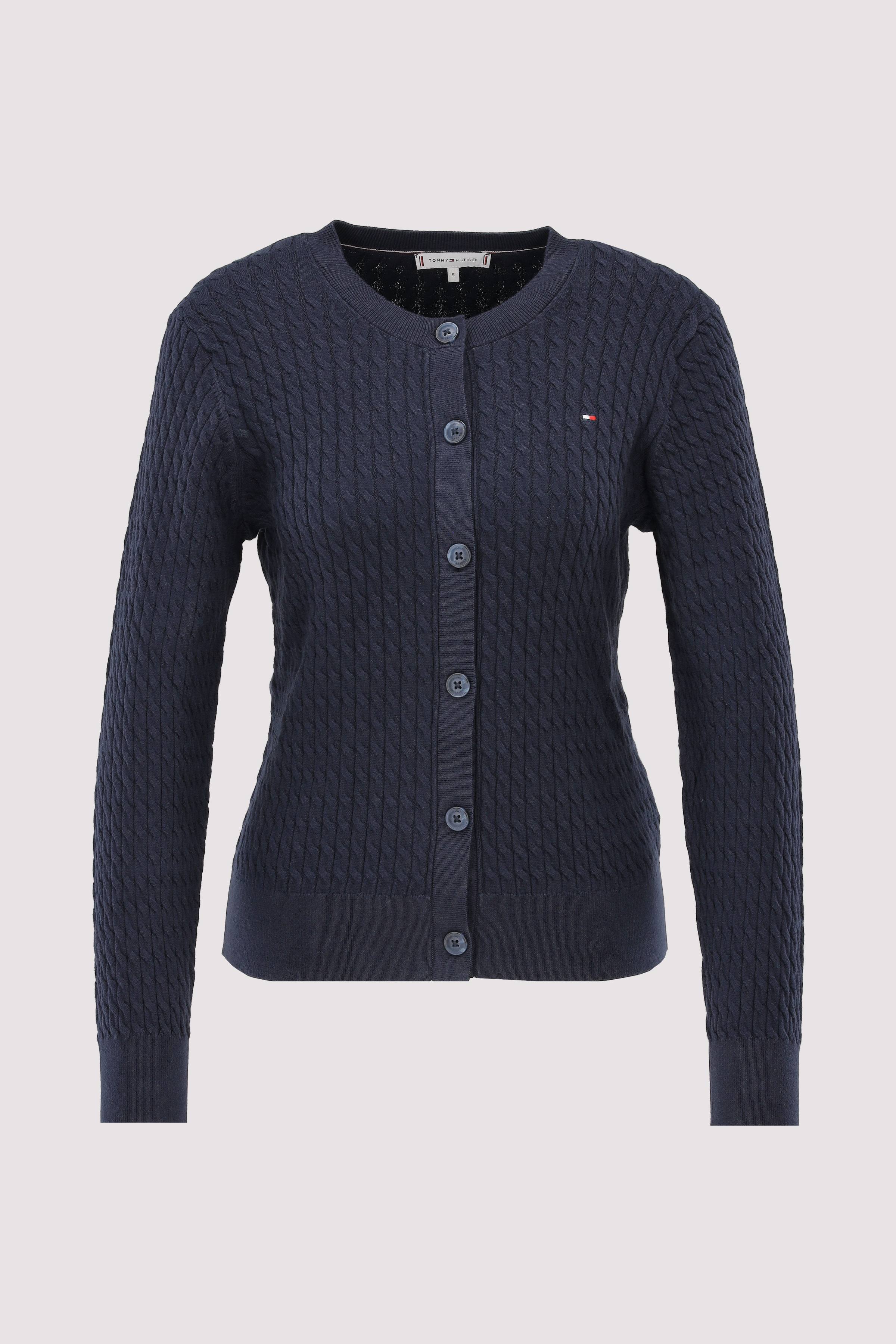 CO CABLE C-NK LS CARDIGAN