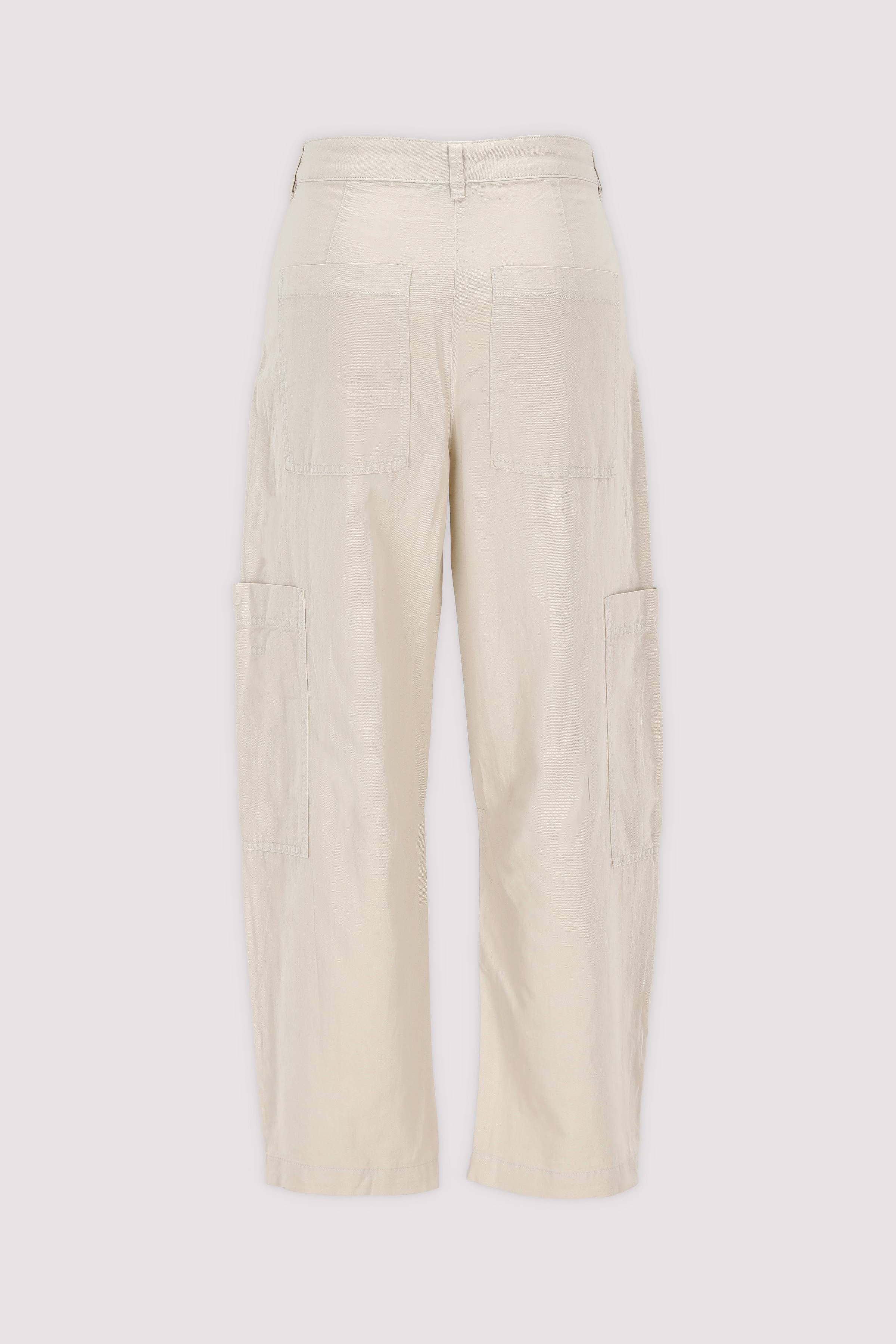 Marc O'Polo Damen O-Shape-Hose Grau
