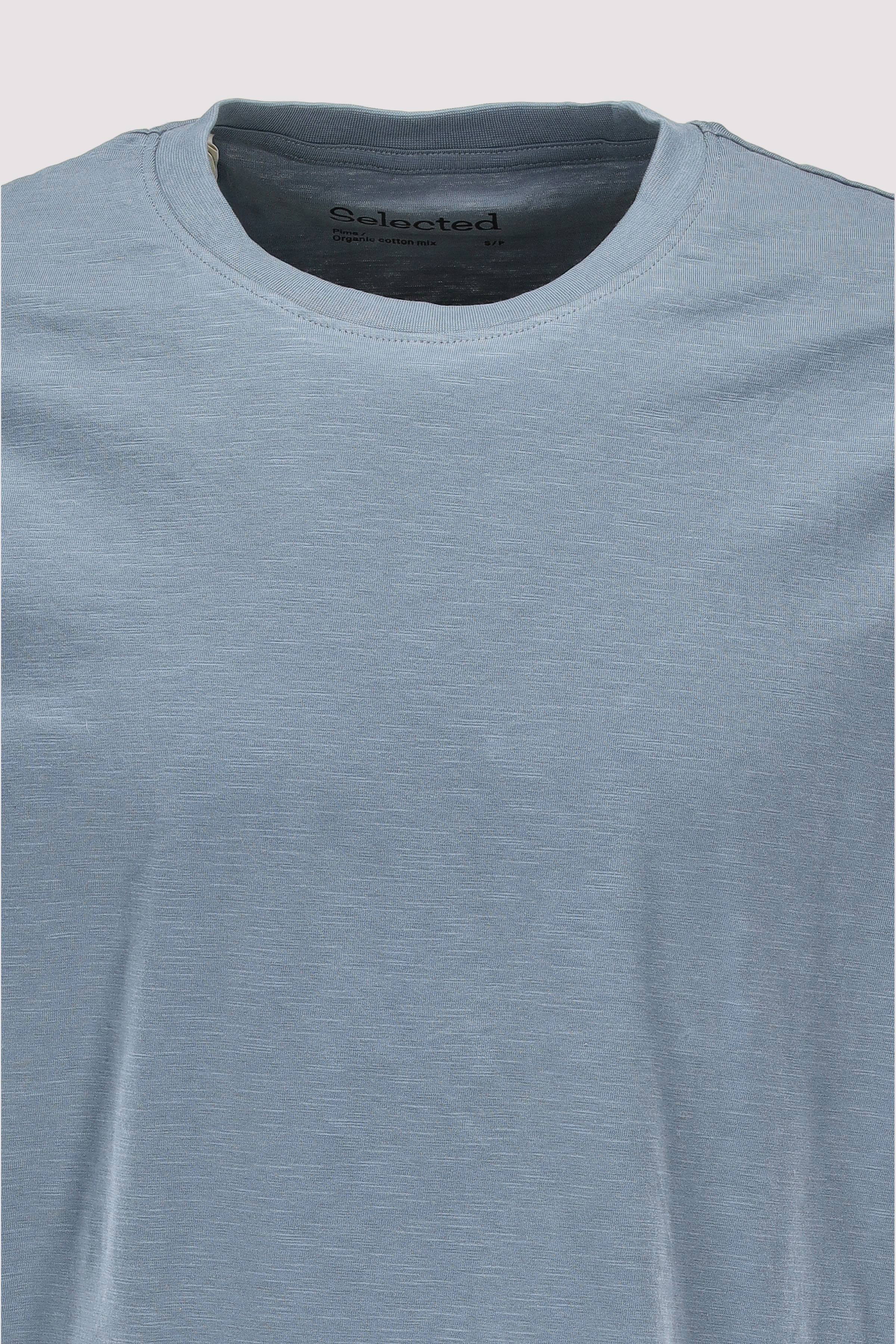 Selected - SLHASPEN SLUB SS O-NECK TEE NO