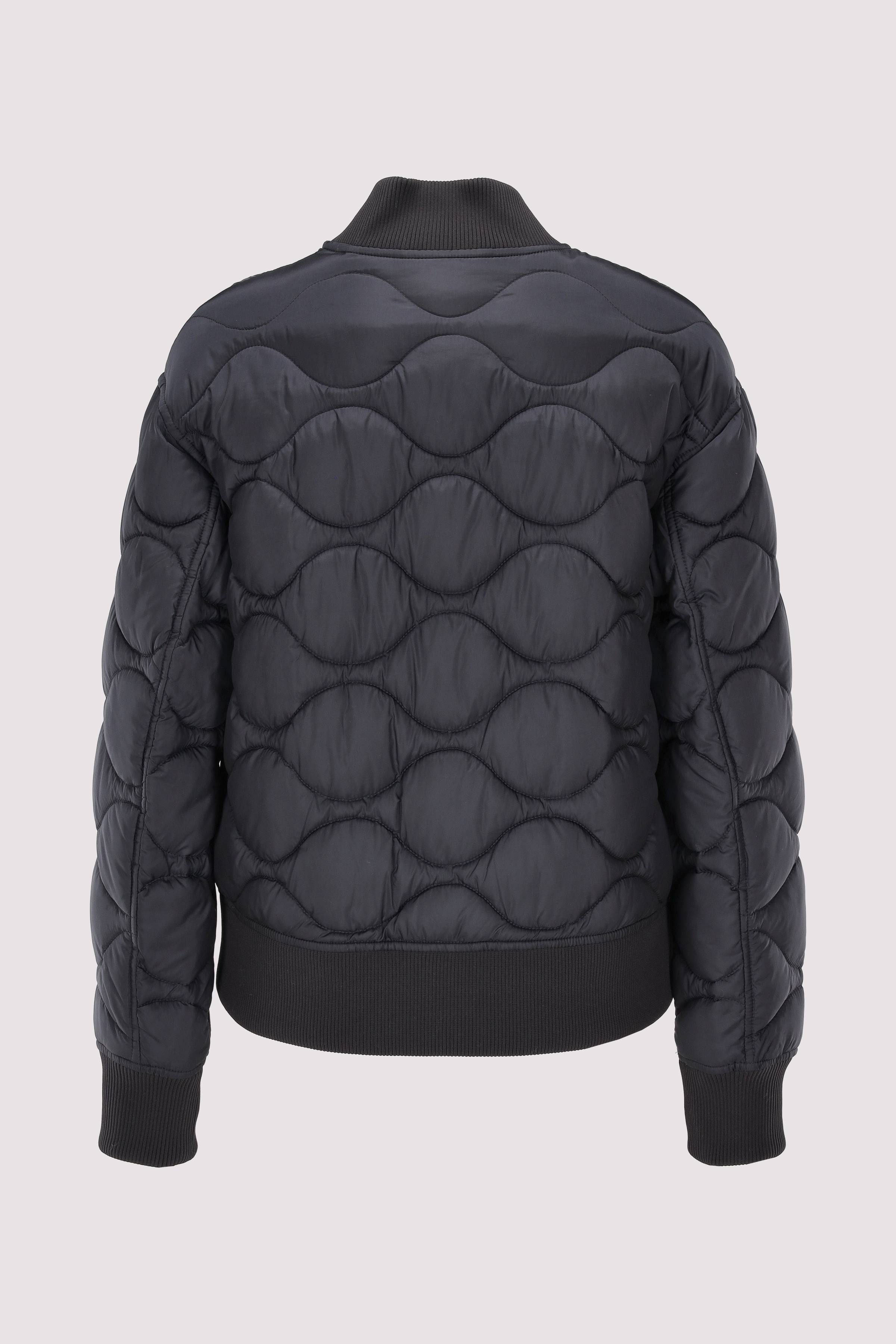 Quilted blouson, fiber filled,