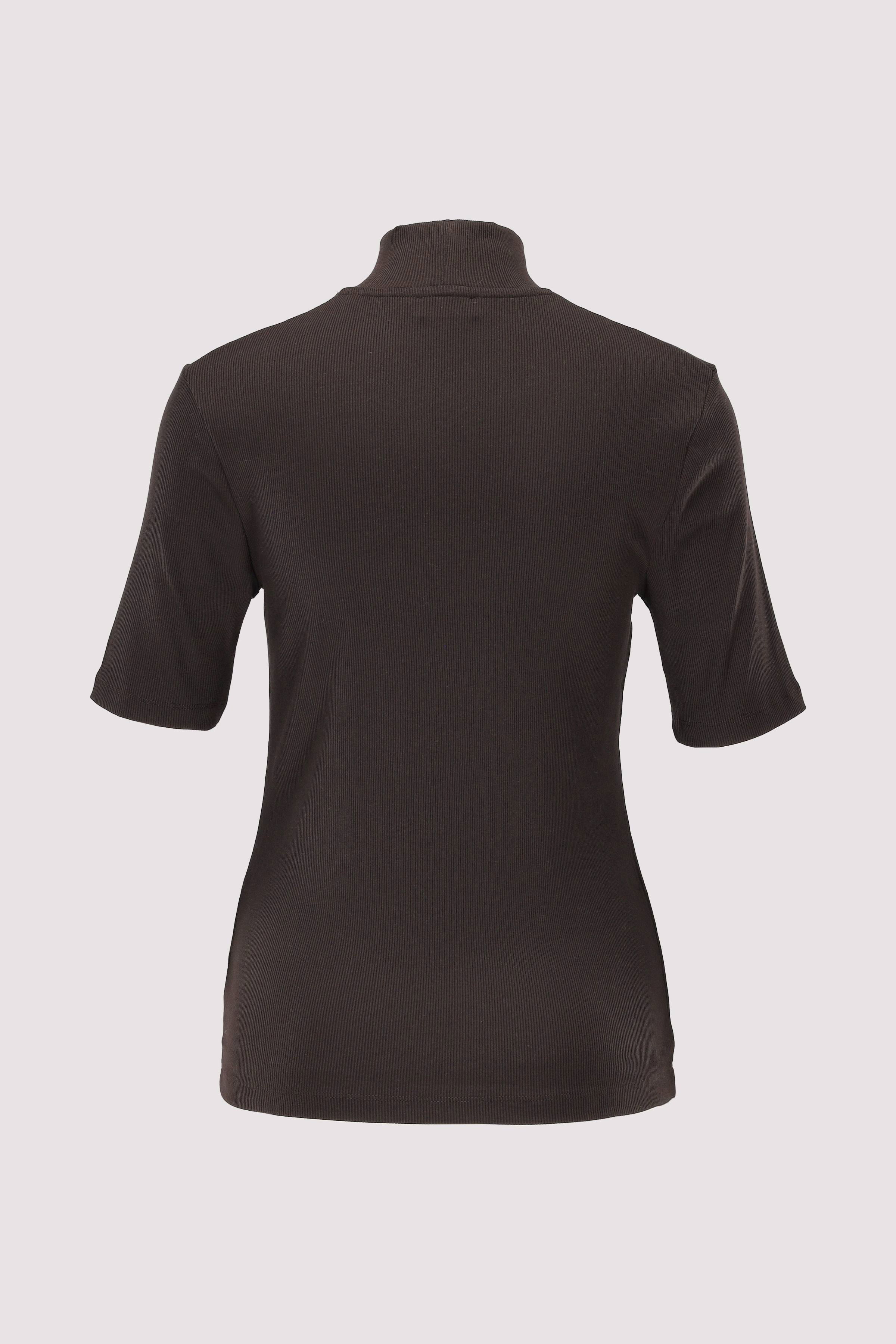 T-shirt, short sleeve, high ne