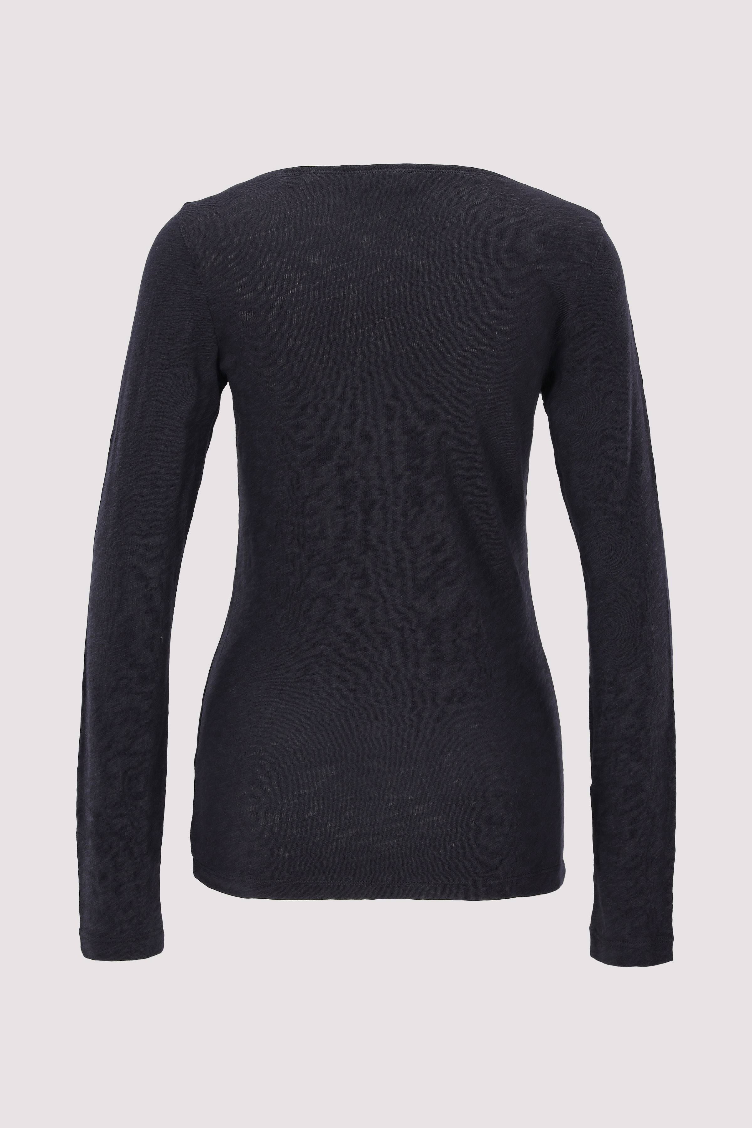 Marc O´Polo International - T-shirt, long sleeve, boat nec