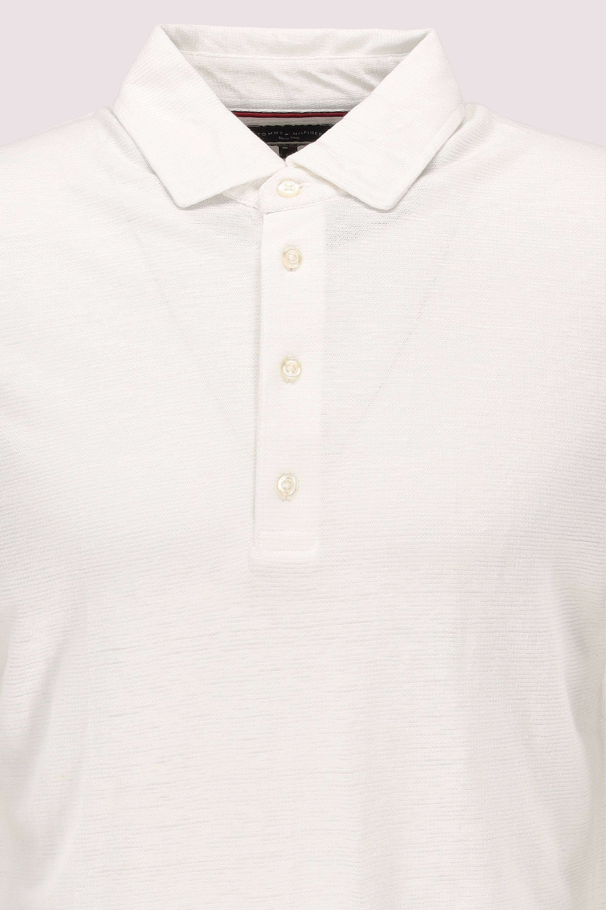 Tommy Hilfiger - Tommy Hilfiger Polo aus Bio-Leinen
