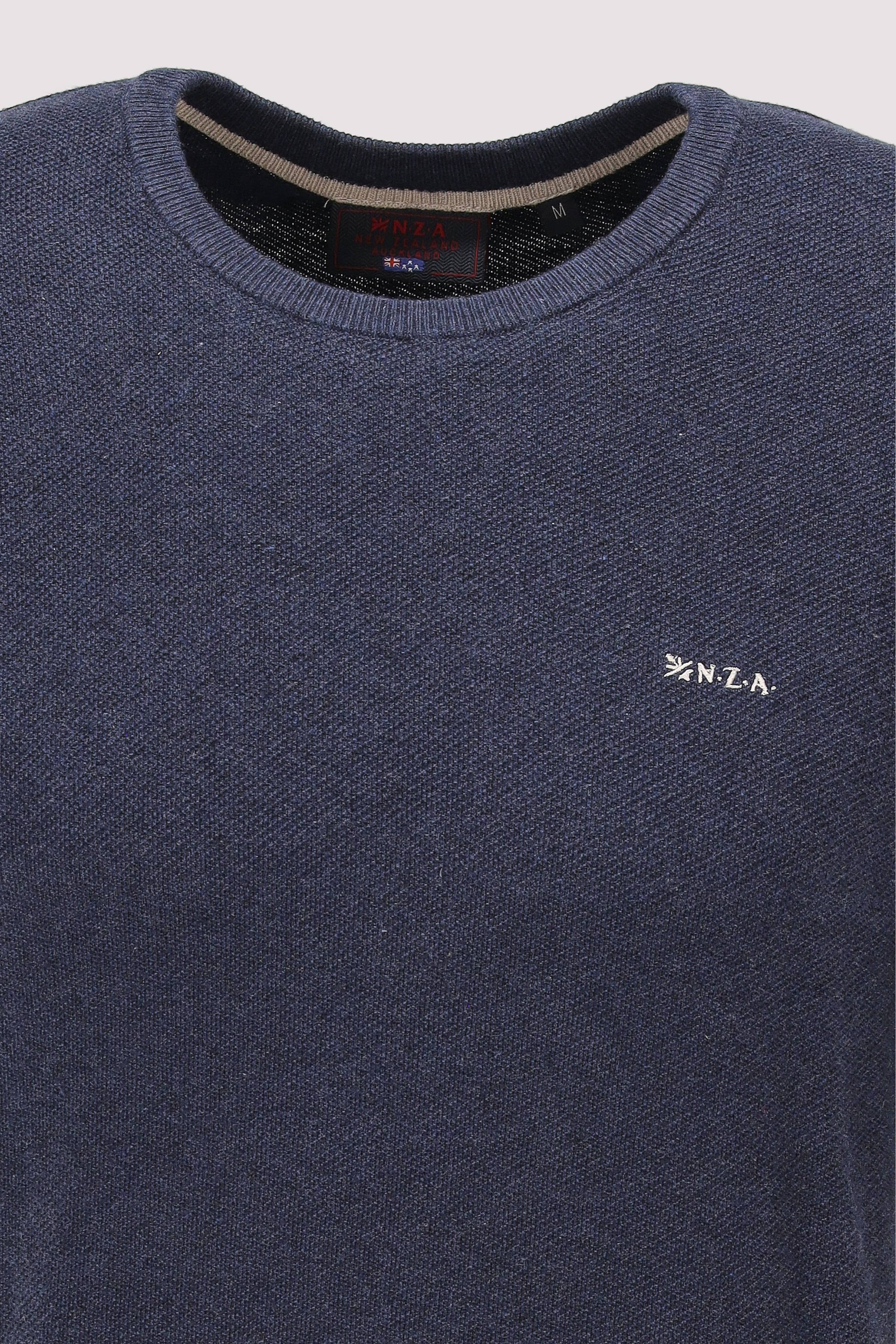 New Zealand Auckland - Kurzarm-T-Shirt Oxford navy melange