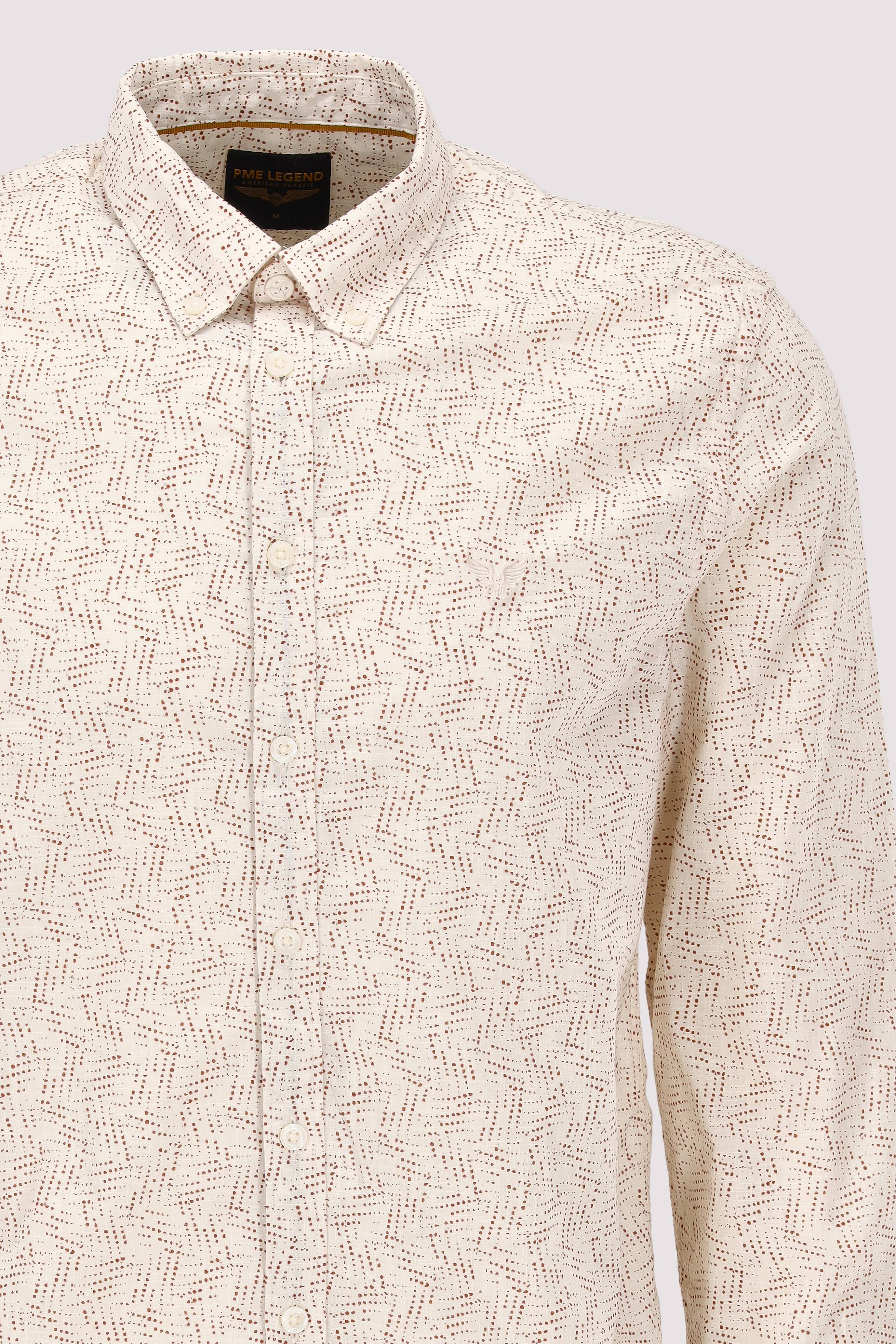 PME Legend - LONG SLEEVE SHIRT Aop On Ctn S