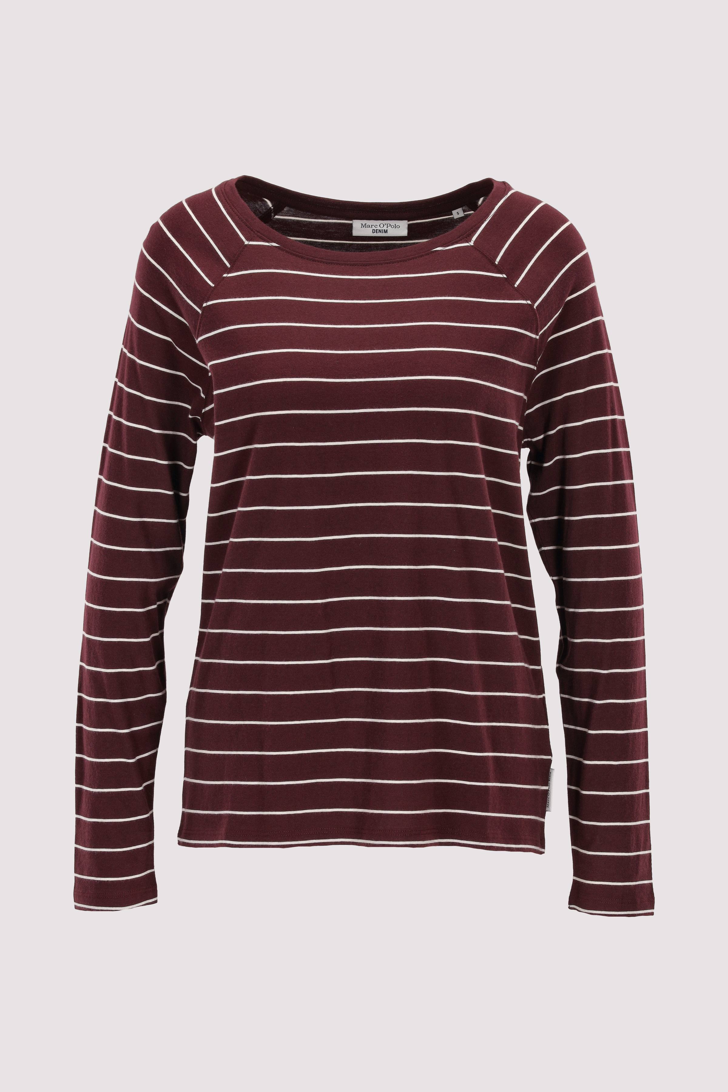Marc O'Polo T-Shirt, Rot, Baumwolle, Dam