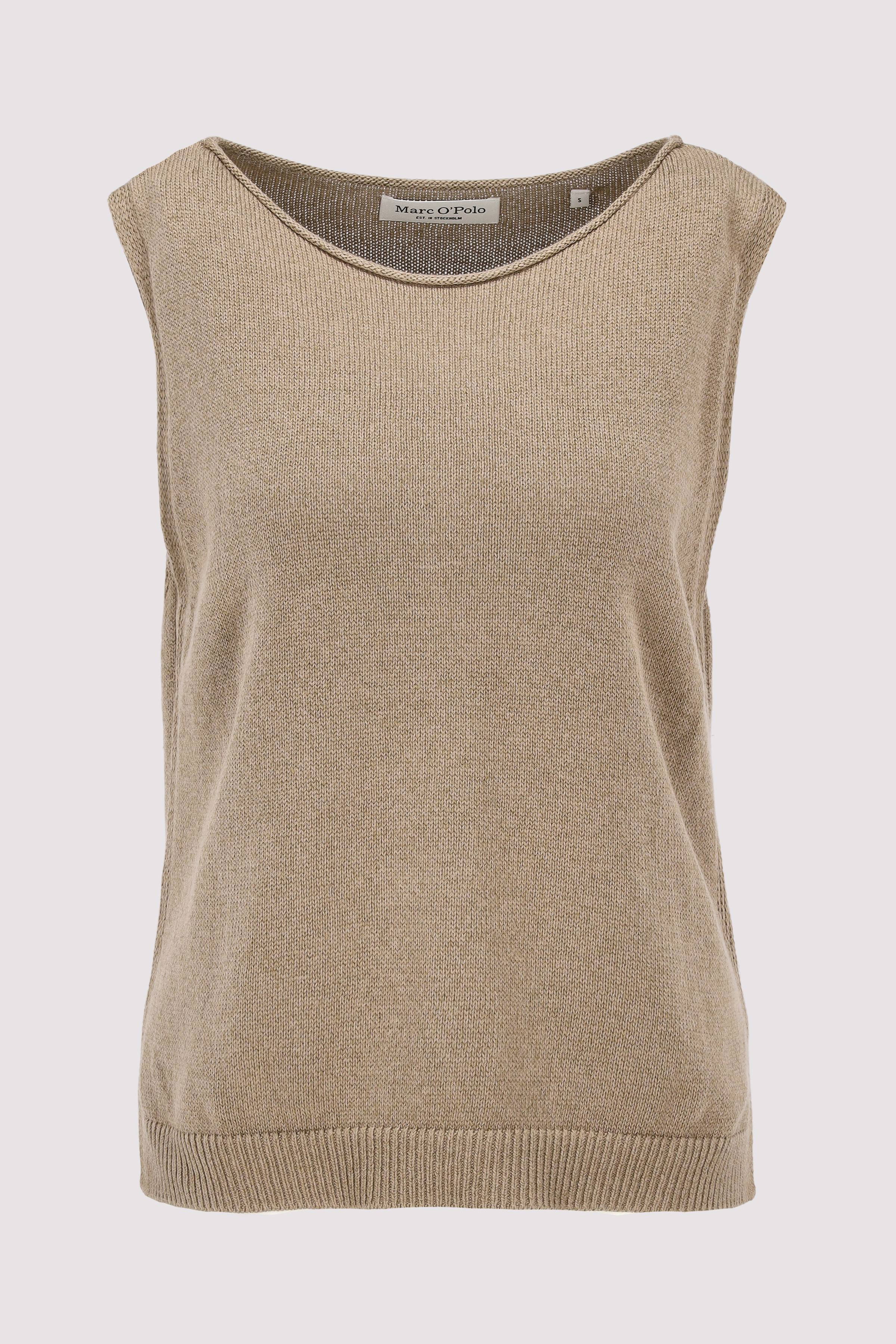 Pullover, sleeveless, roundnec