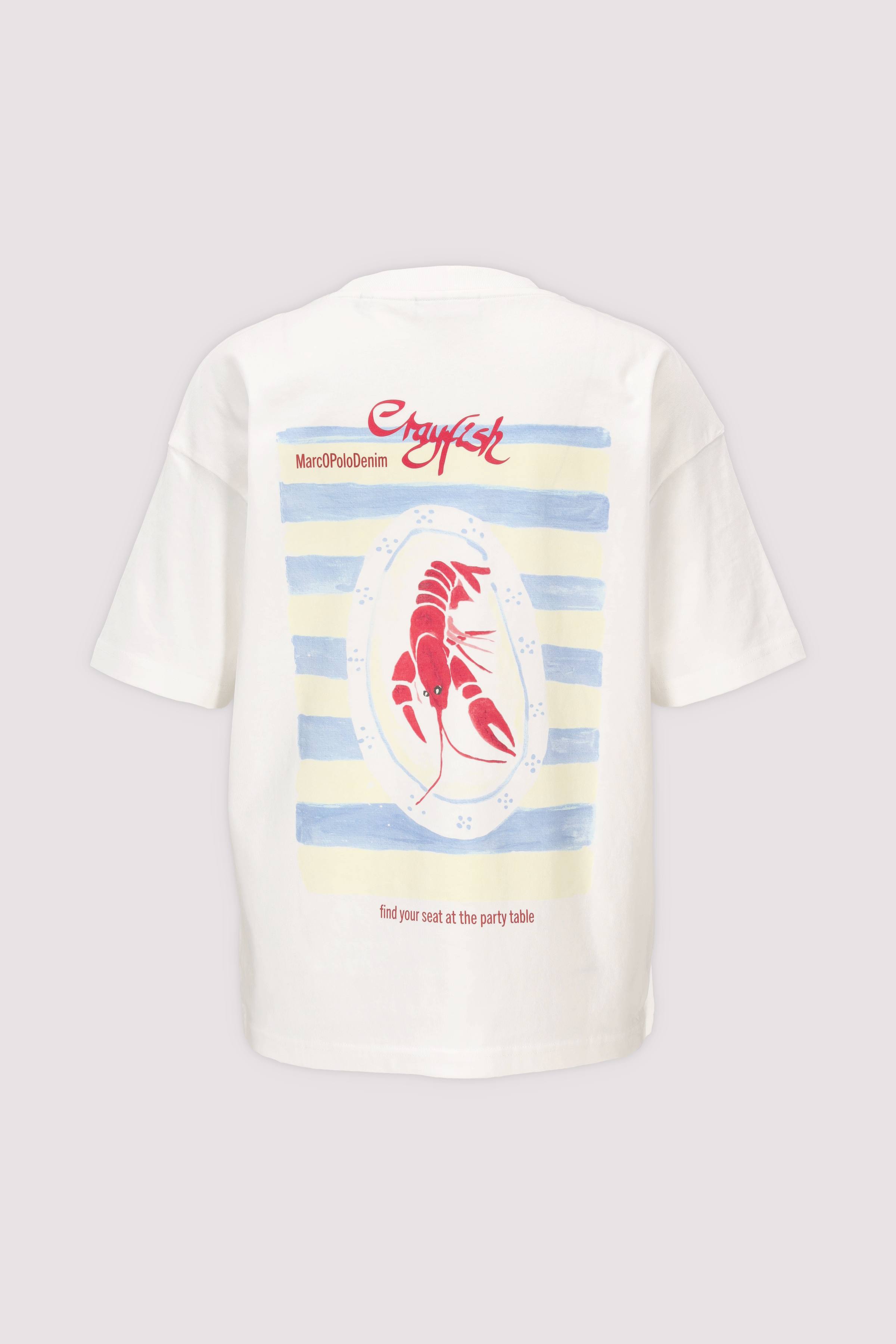 Marc O'Polo Damen T-Shirt Offwhite