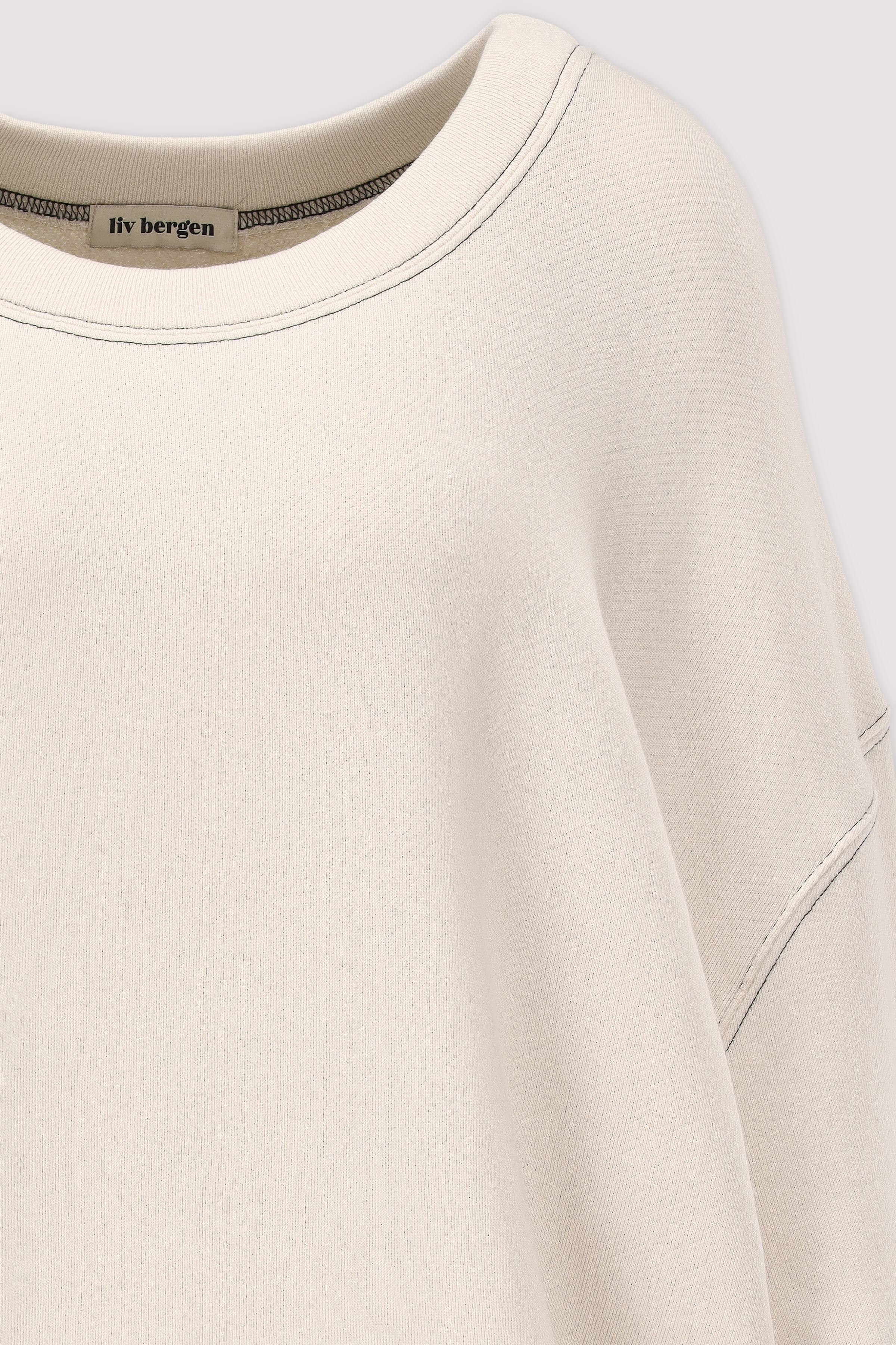 Liv Bergen - Liv Bergen Damen Sweatshirt tofu