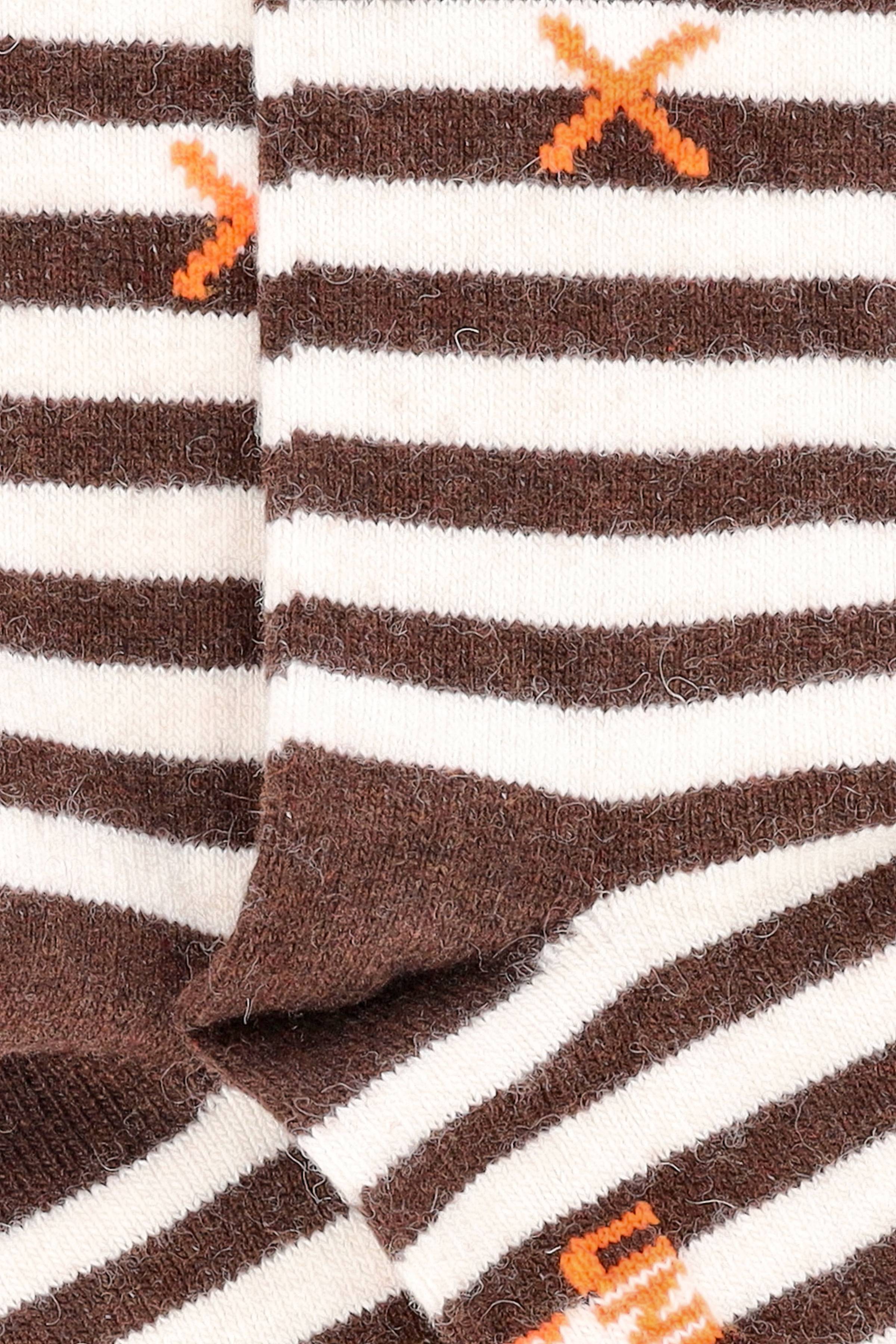 Unio Hamburg Kurze Socke braun Komfort