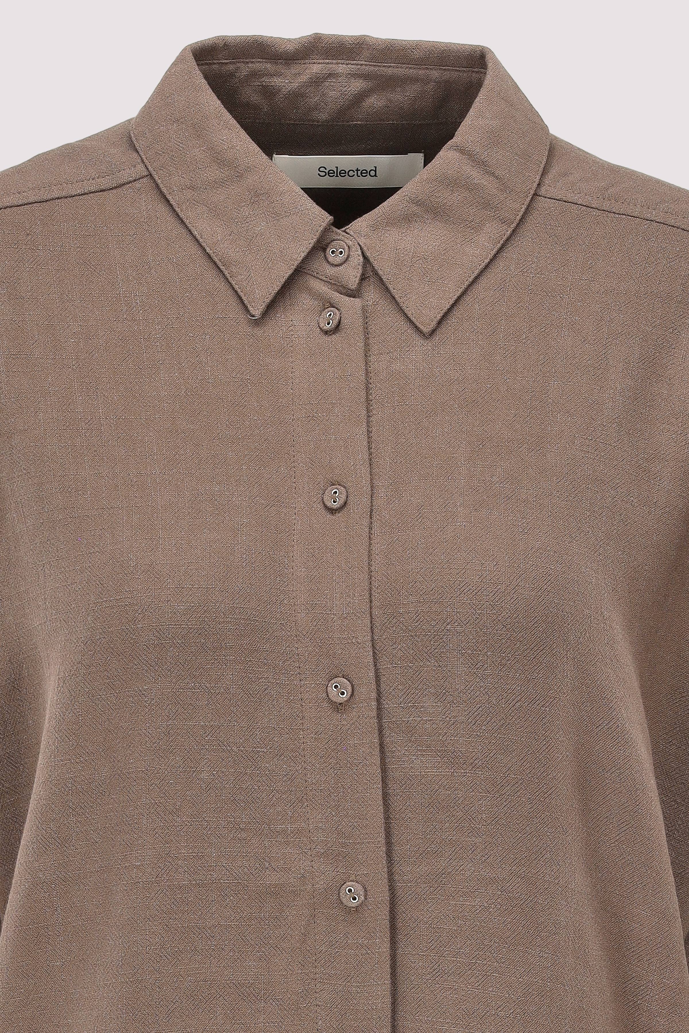 Selected - SLWVIVA SS CROPPED SUN SHIRT N