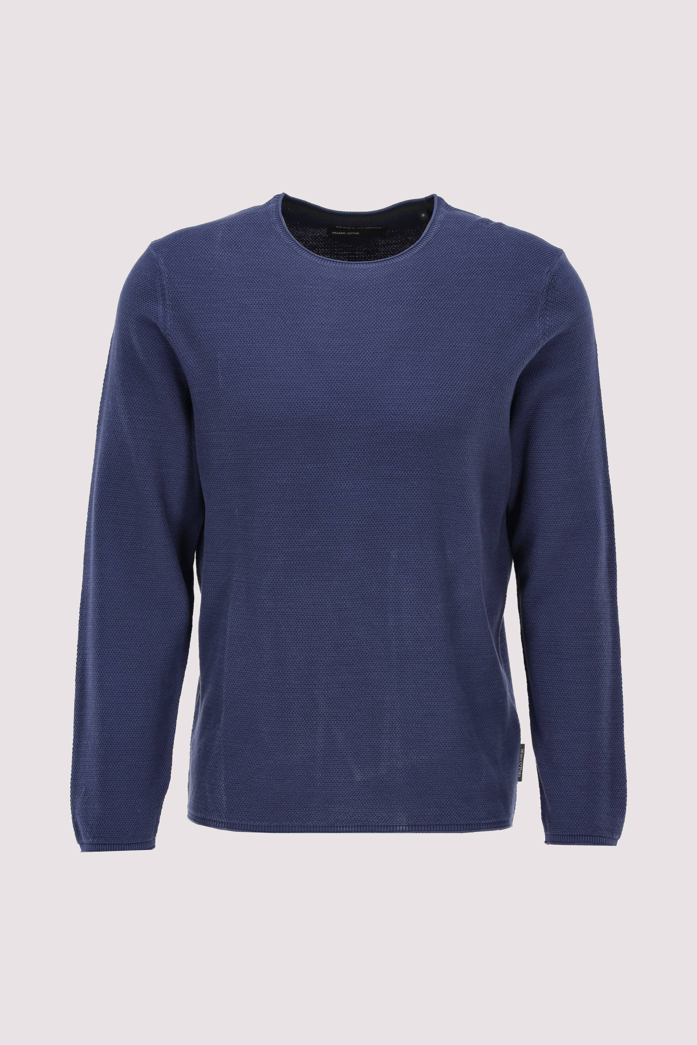 Crewneck, cotton slub, piqué s
