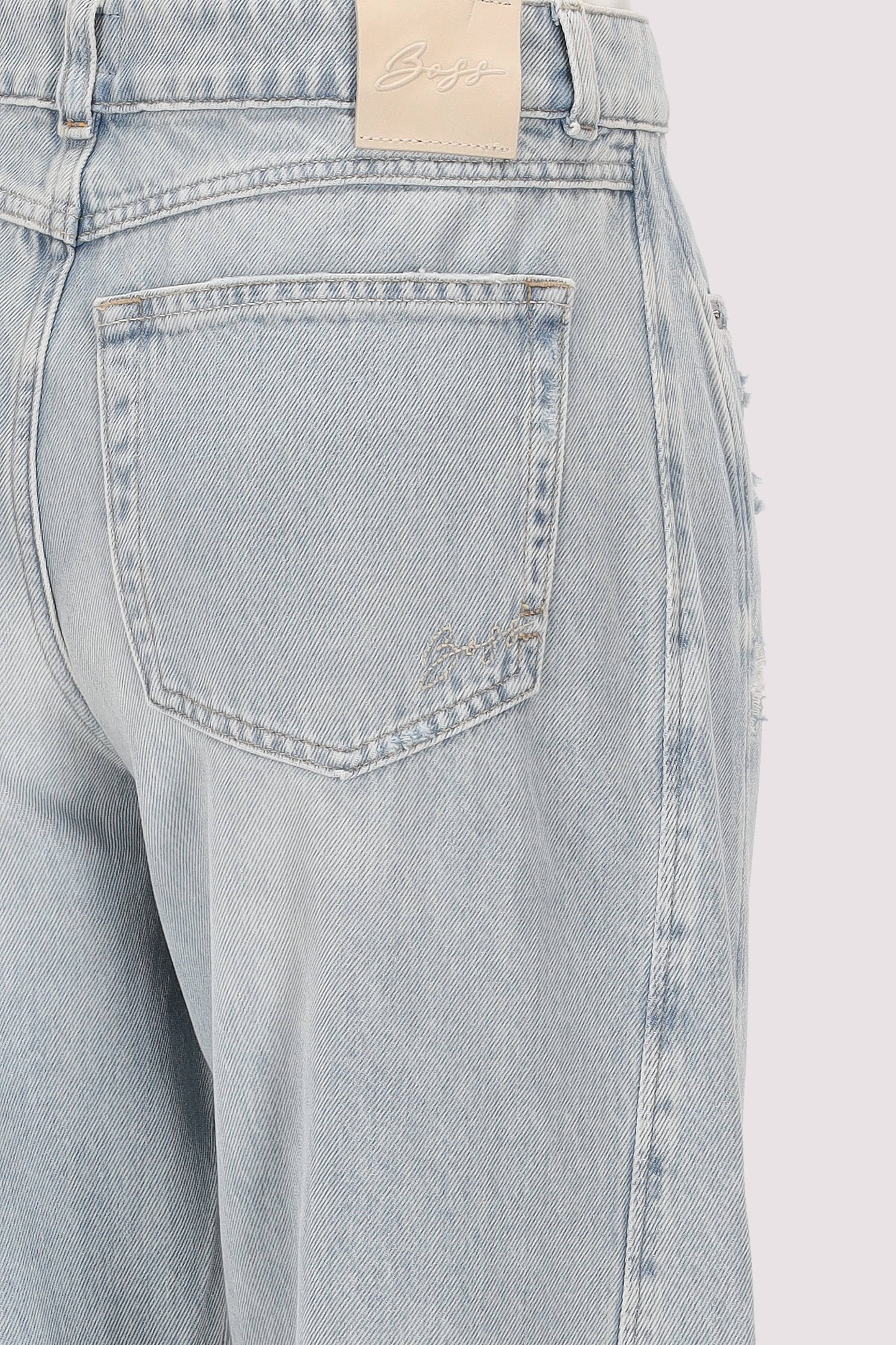 BOSS - BOSS O-Shape-Jeans Bright Blue