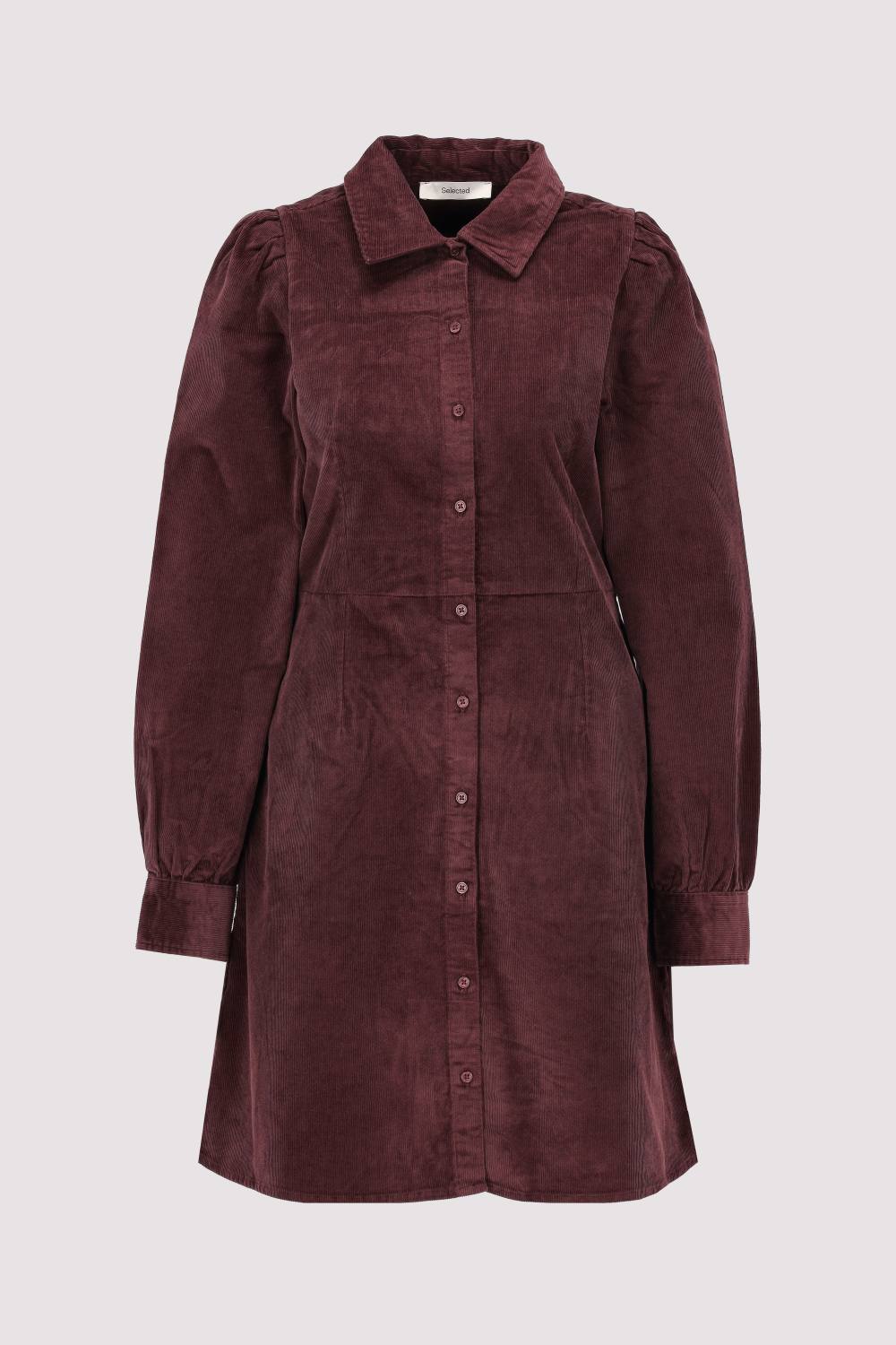SLFRUNA SHORT CORDUROY DRESS
