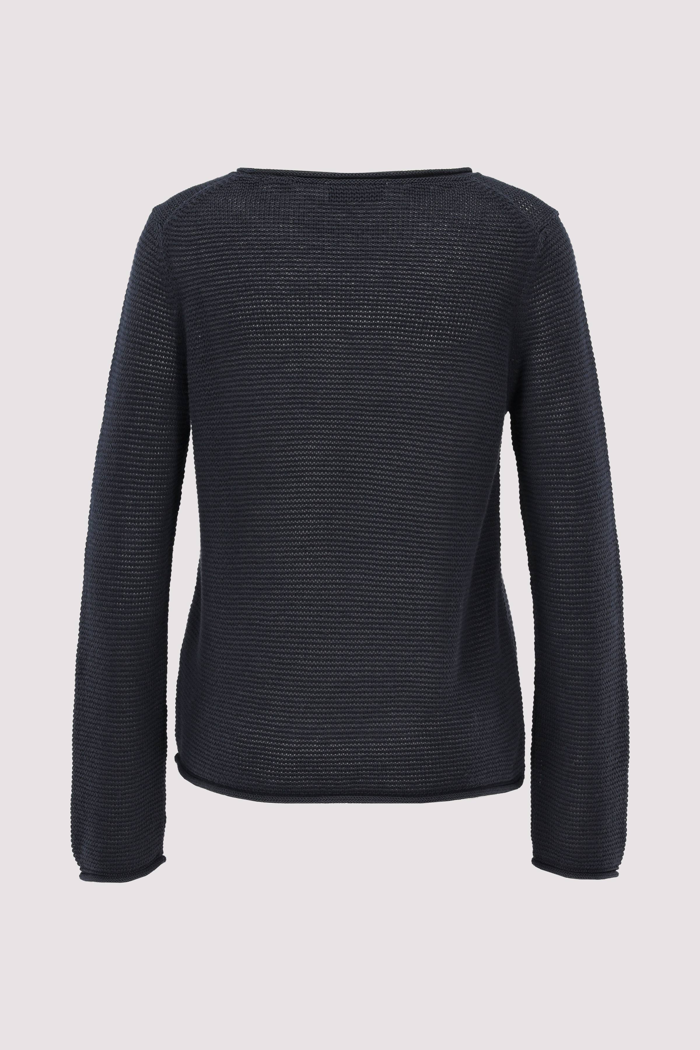 Pullover, longsleeve, boat nec