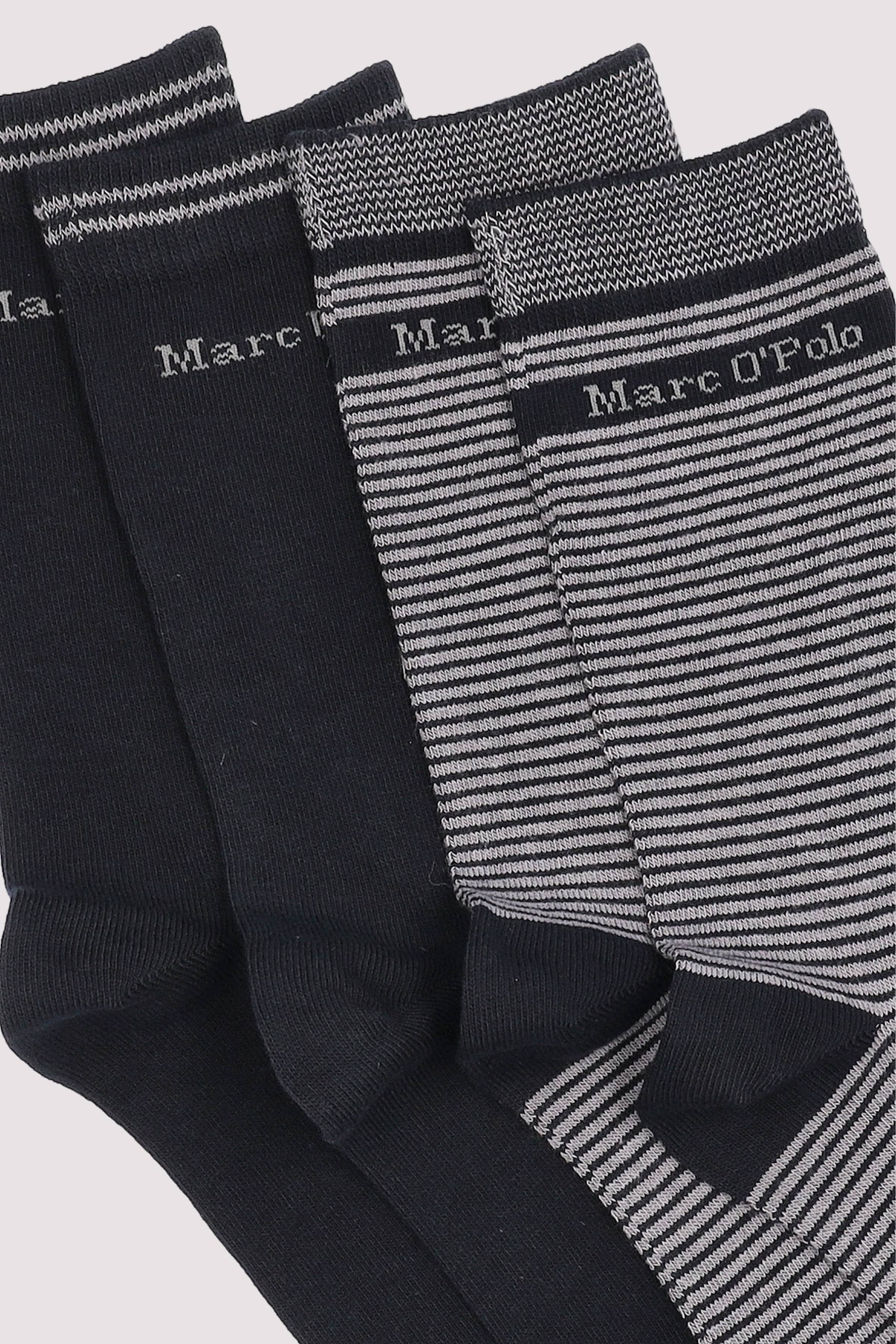 Marc O Polo Shoes - Regular Socks, Striped, mix, 2 Marc O Polo Shoes - Regular Socks, Striped, mix, 2