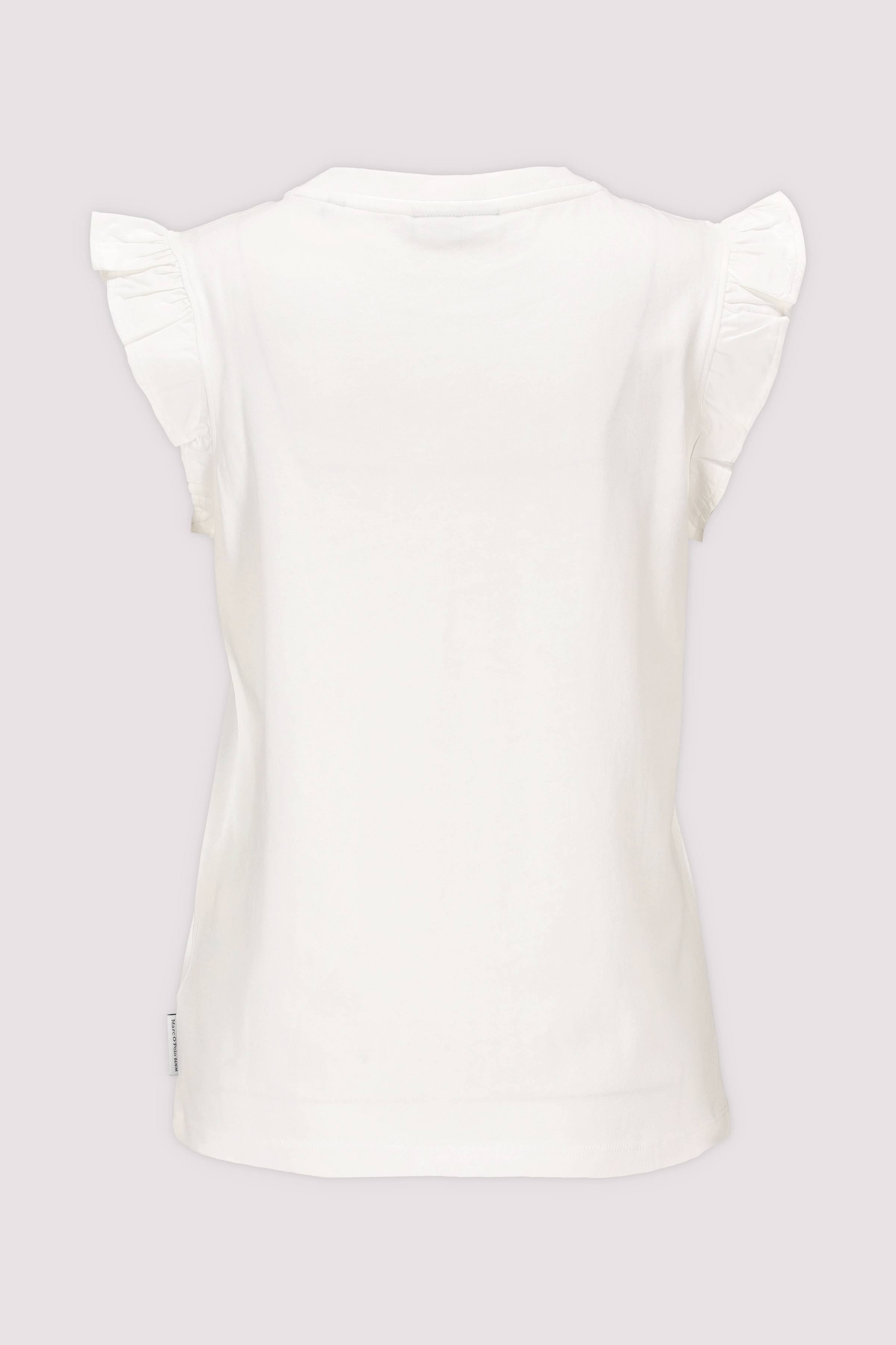 Marc O'Polo Denim - Marc O'Polo T-Shirt Weiß Baumwolle