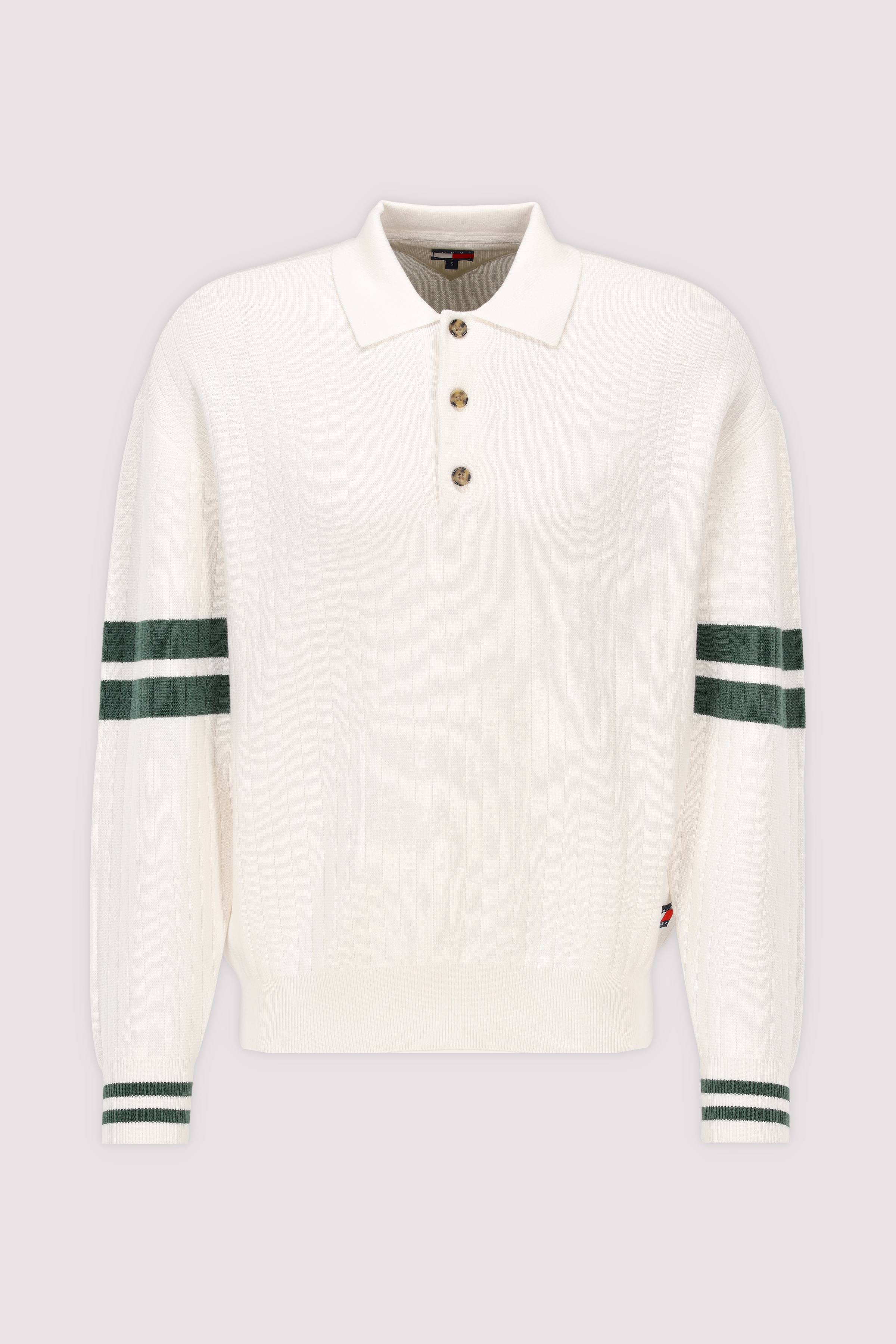 TJM  90S CBLOCK KNITTED POLO