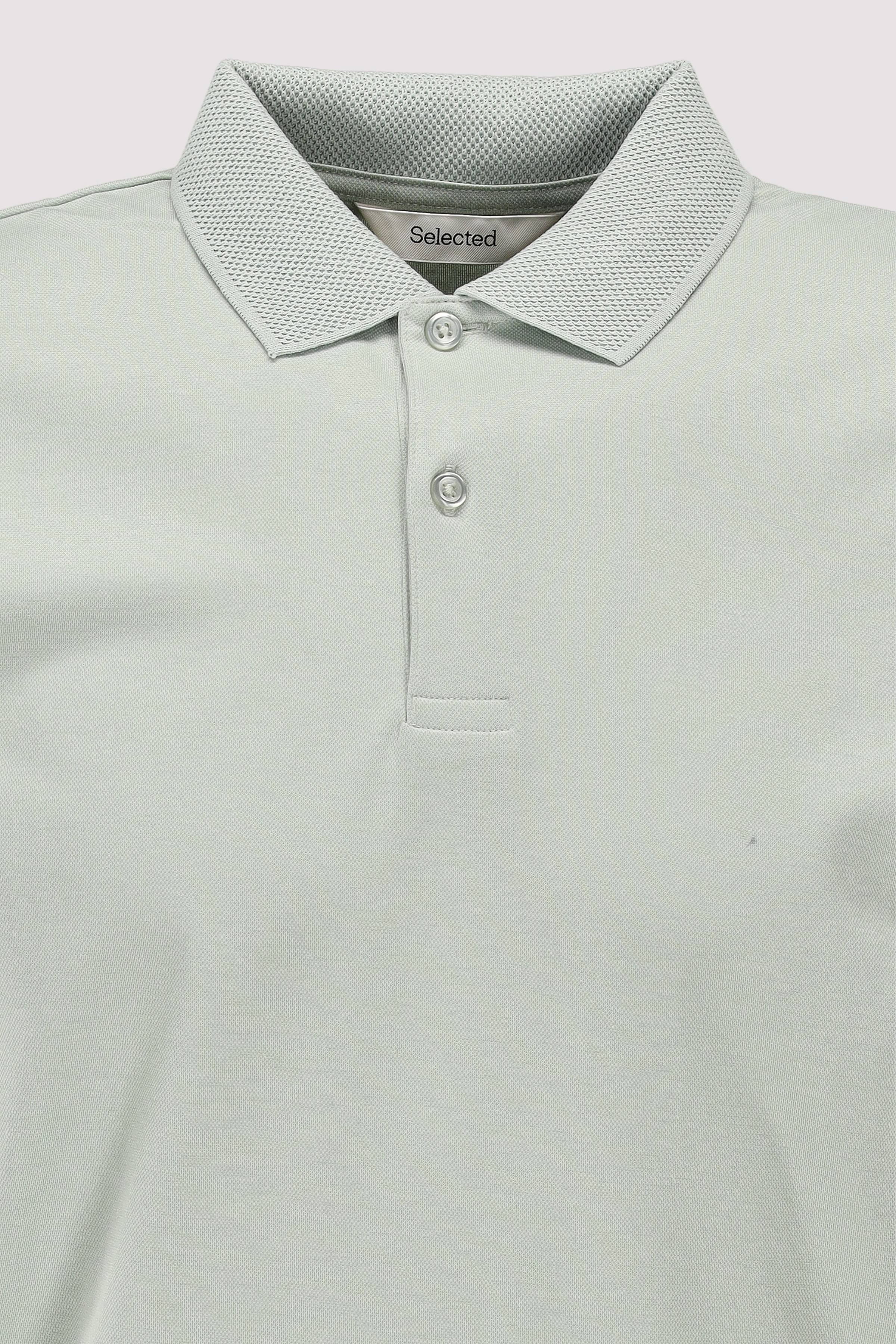 Selected - SLHFAVE BUTTON SS POLO NOOS