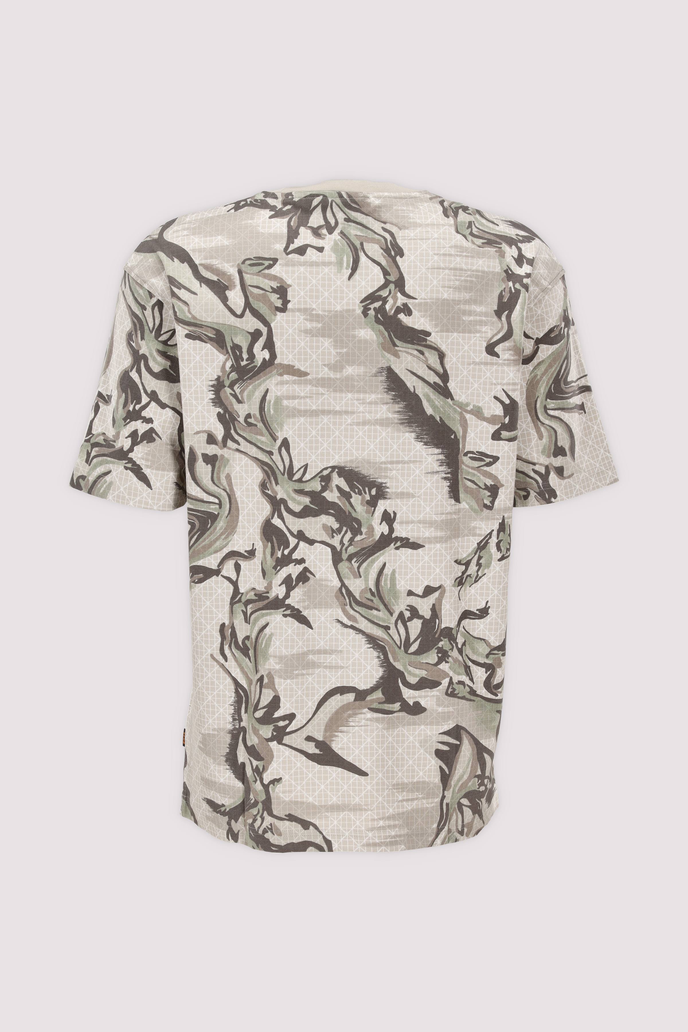 BOSS Herren T-Shirt beige