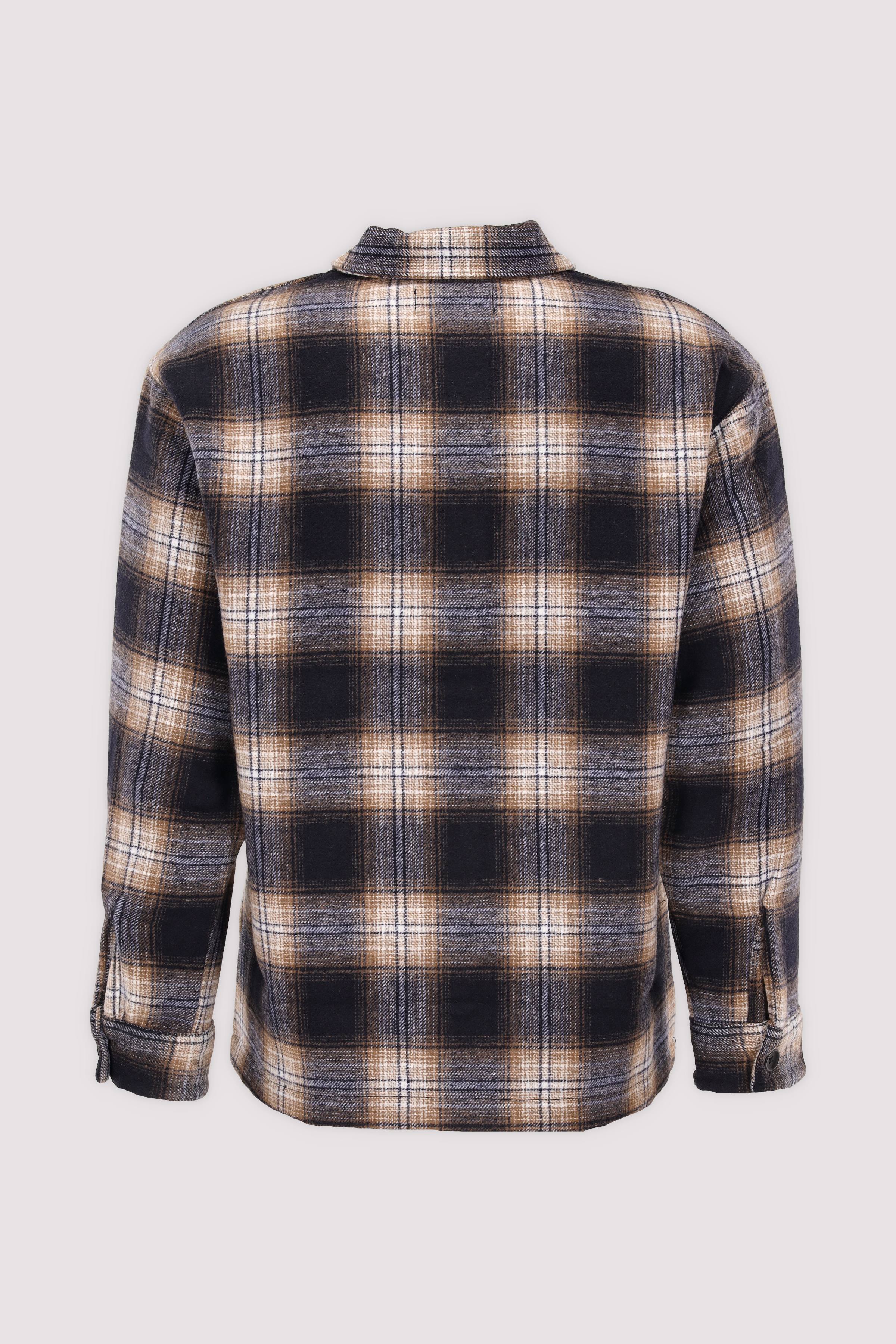 Jack and Jones Langarmhemd navy Karo