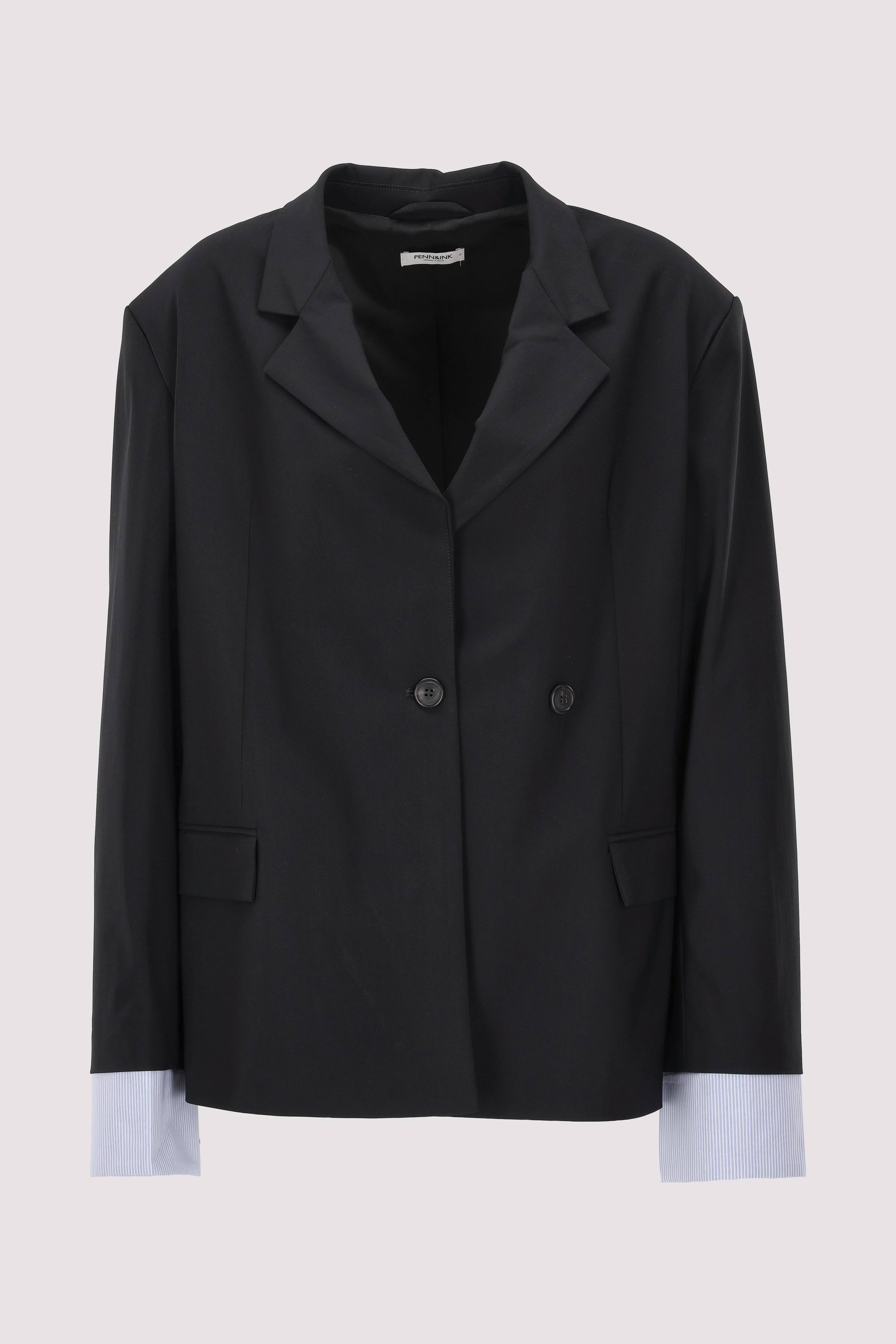 Langer Blazer Marine von Penn&Ink