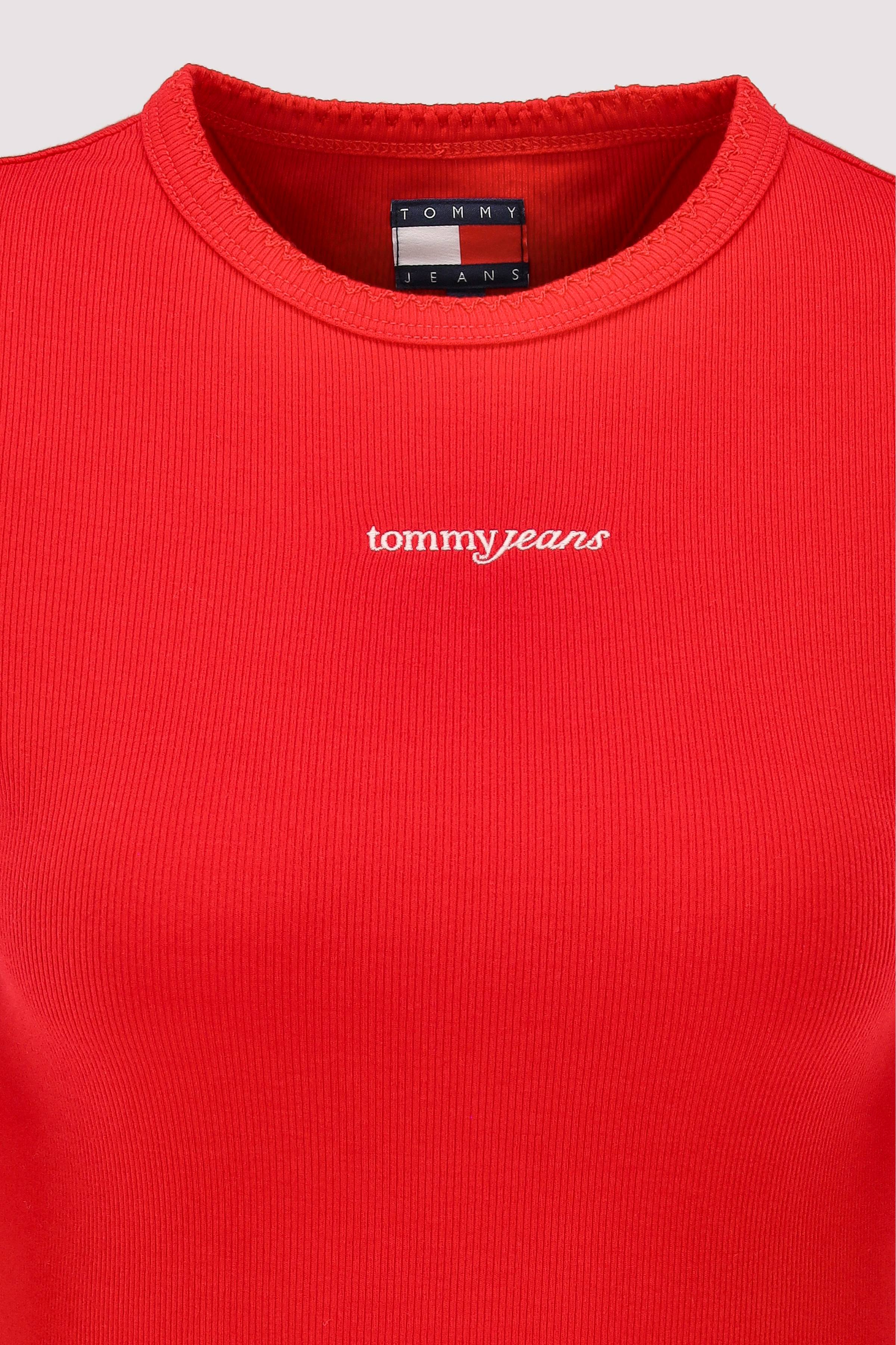 Tommy Hilfiger - Tommy Hilfiger Damen T-Shirt Red