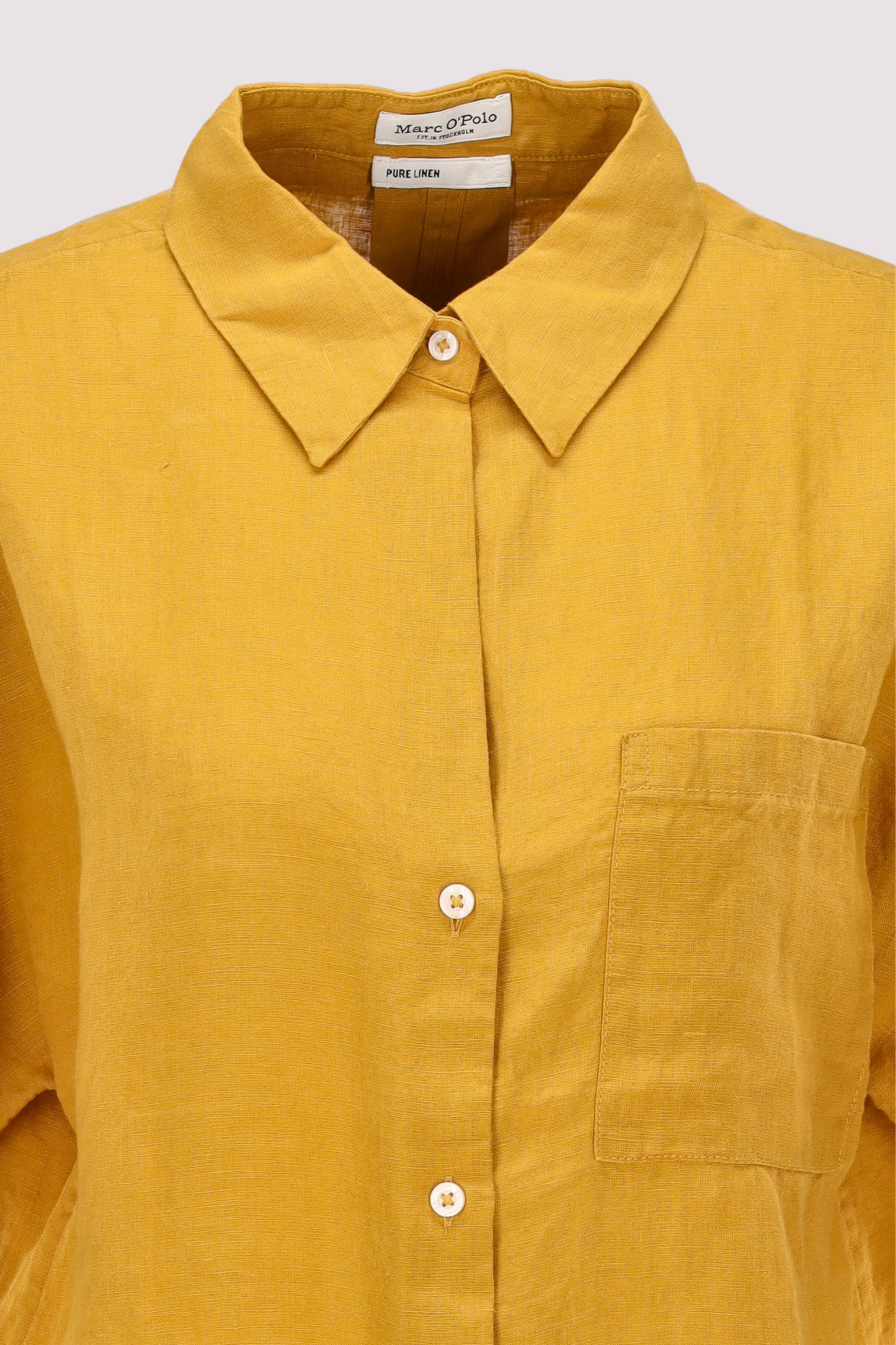 Marc O´Polo International - Blouse, shirt collar, short sl Marc O´Polo International - Blouse, shirt collar, short sl