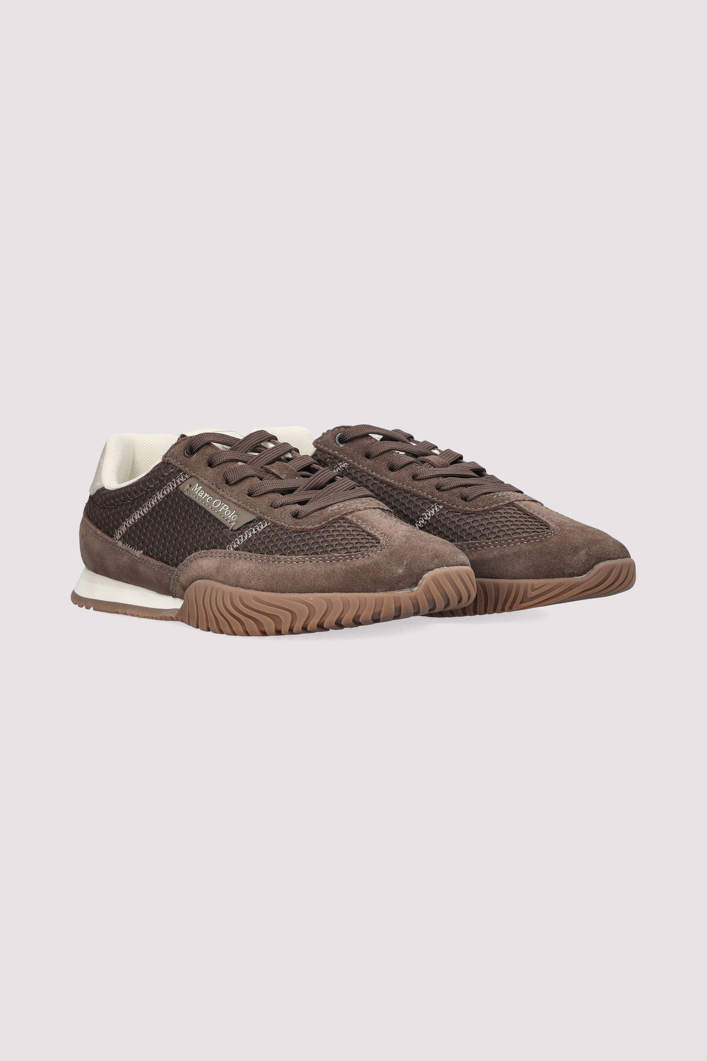 Marc O Polo Schuhe - Marc O'Polo Sneaker Leder Braun