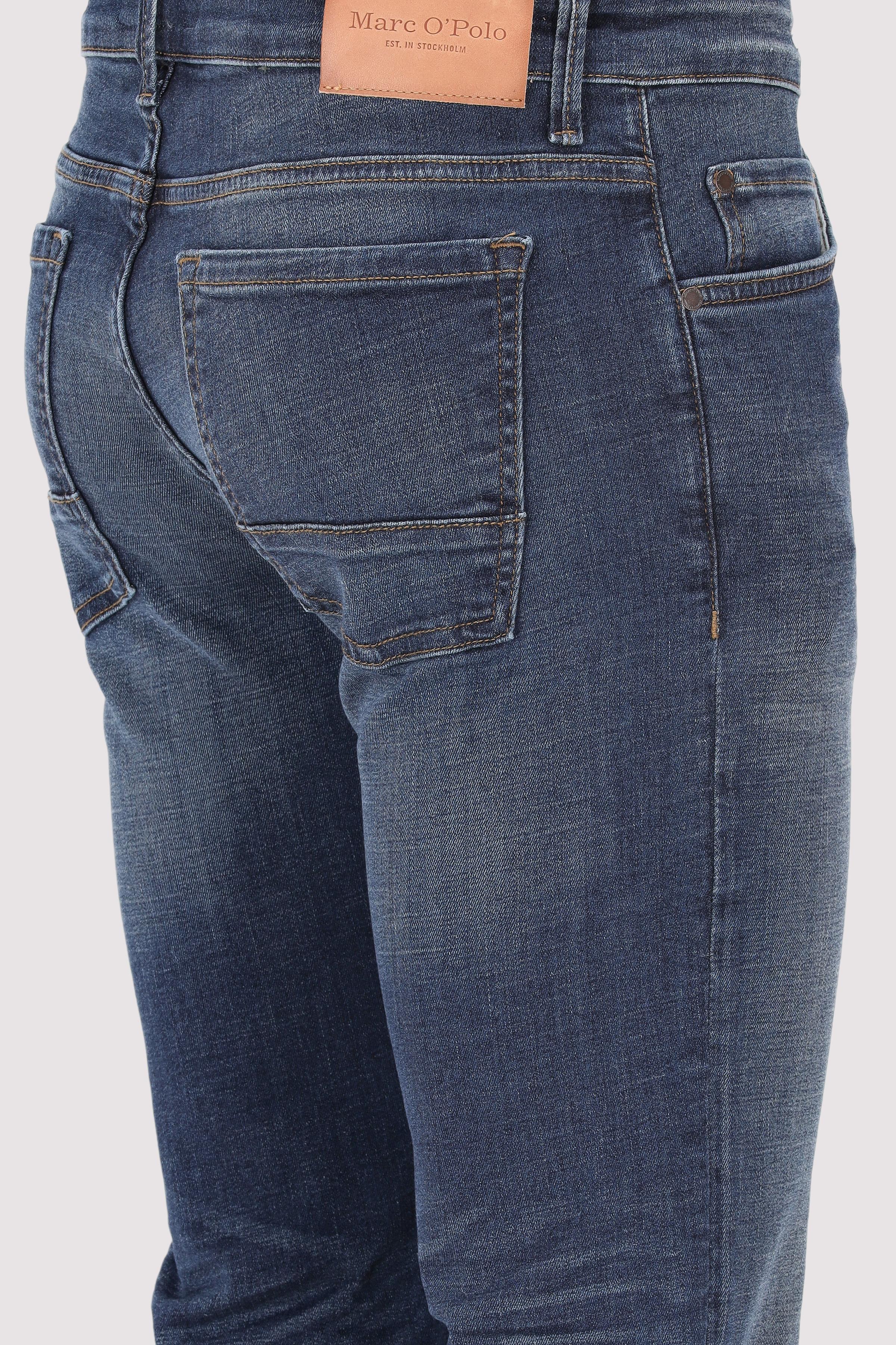 Marc O´Polo International - Denim trousers, shaped fit, sh