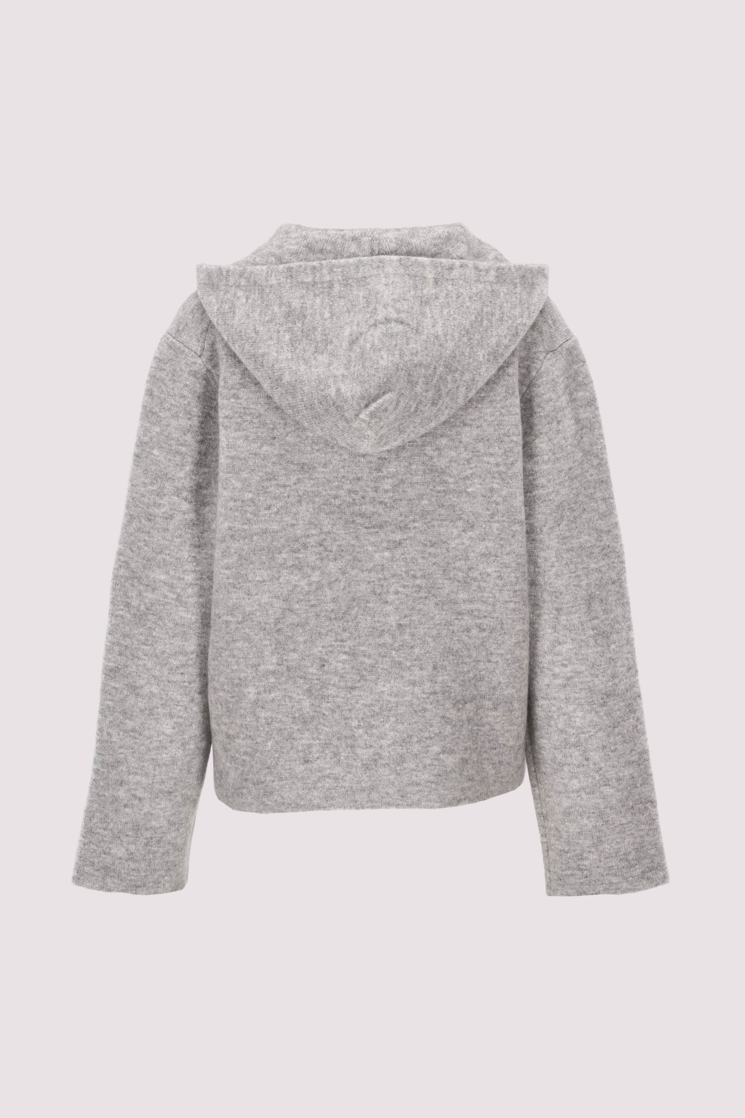 Cardigan, longsleeve, hood, zi