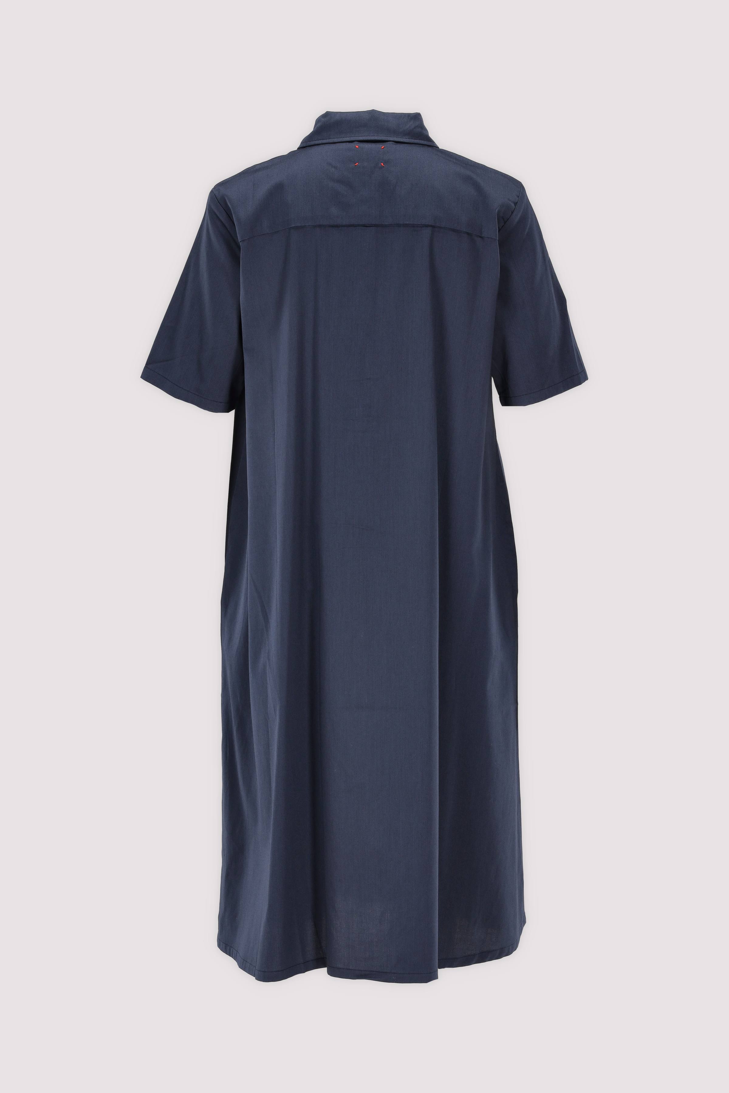 Navy Freizeitkleid mit Komfortstretch