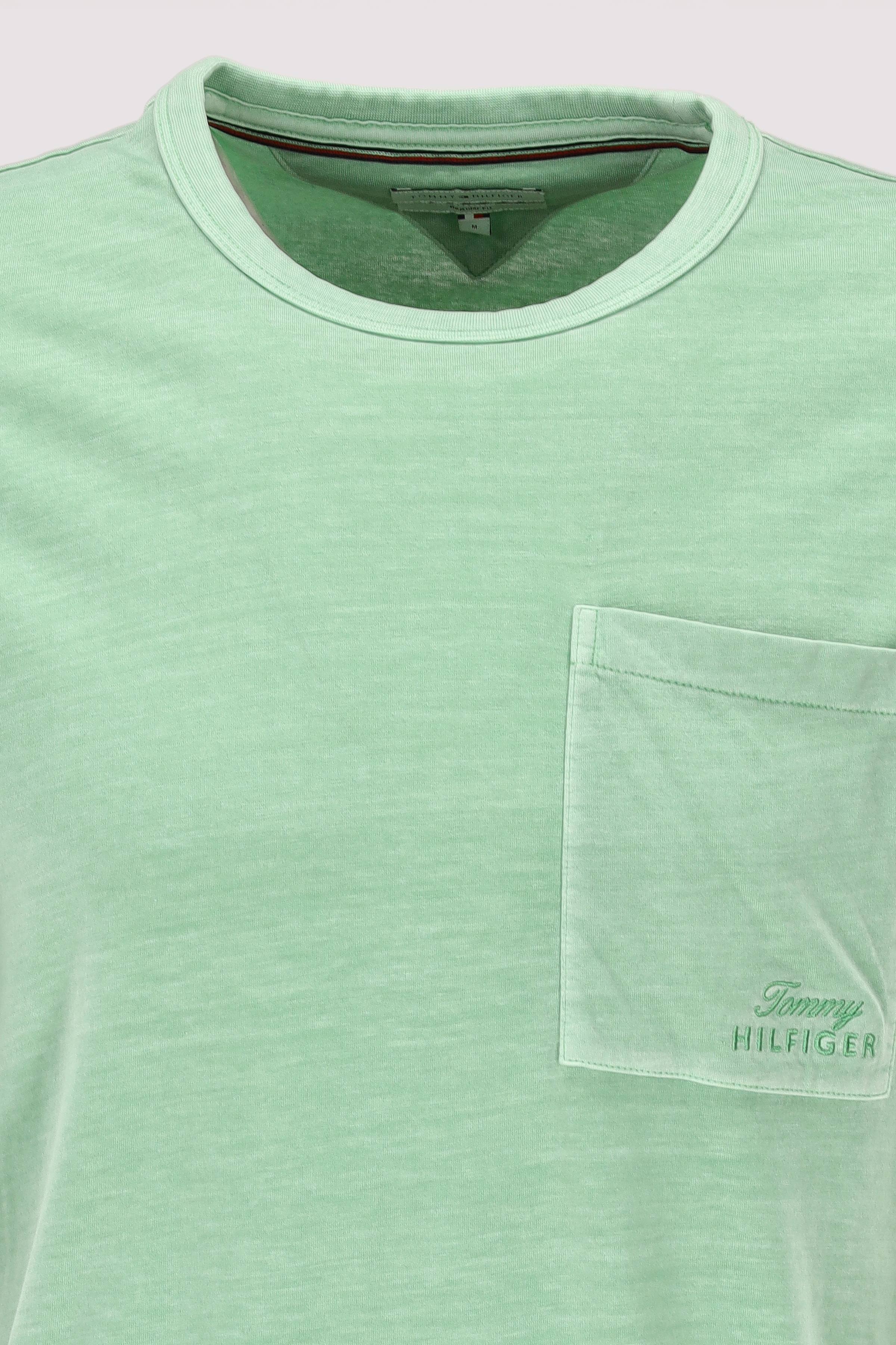 Tommy Hilfiger - GARMENT DYE POCKET REGULAR TEE