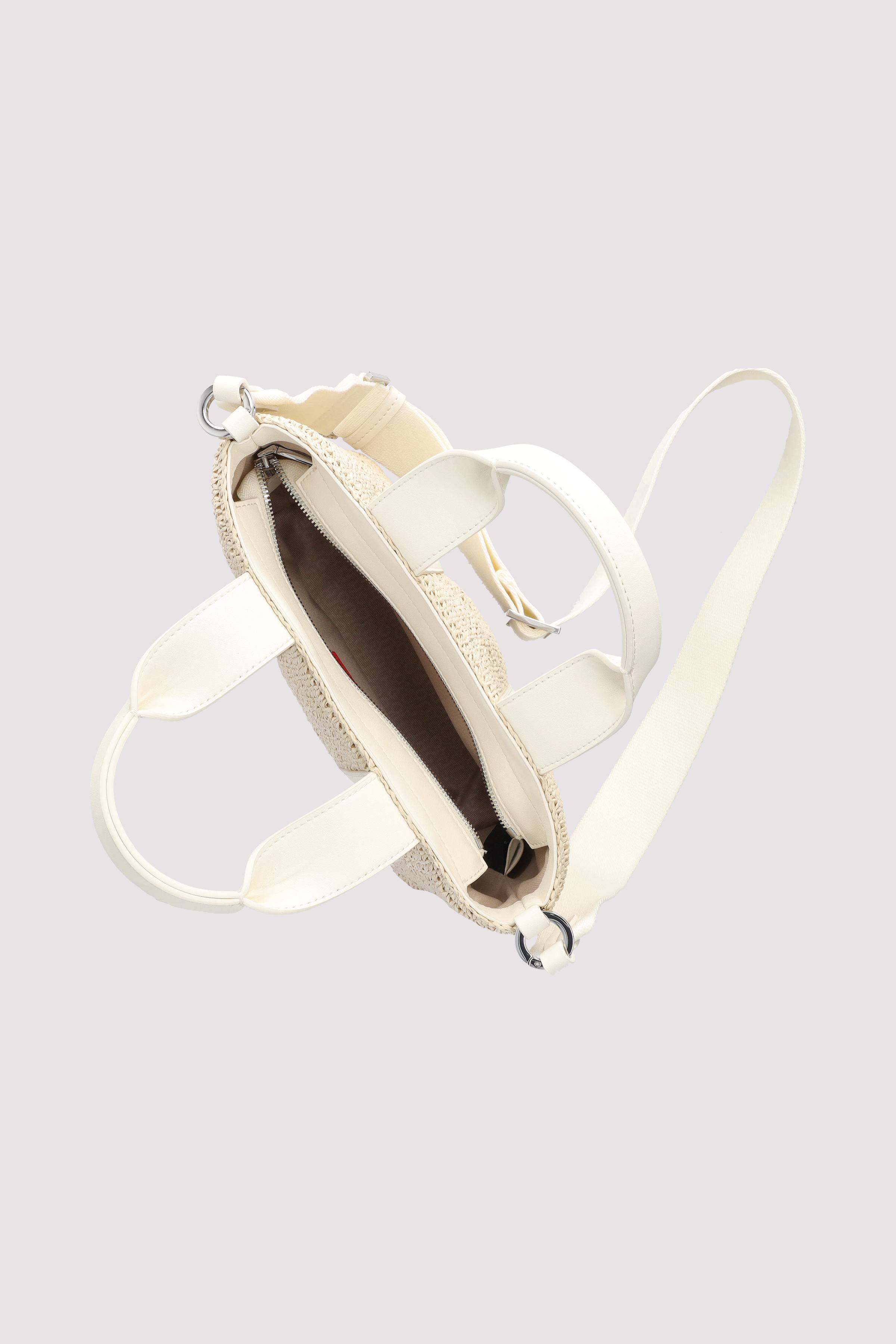 HUGO - HUGO Crossbody Bag Open white - kompakt