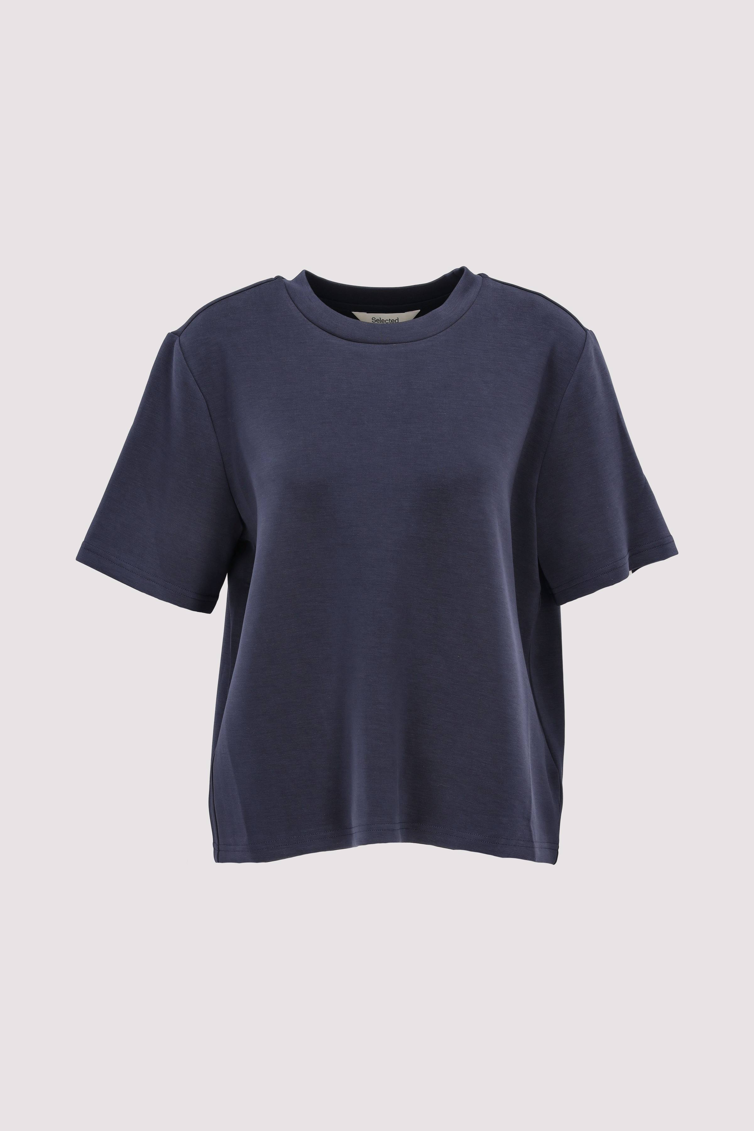 SLFTENNY SS BOXY O-NECK TEE NO