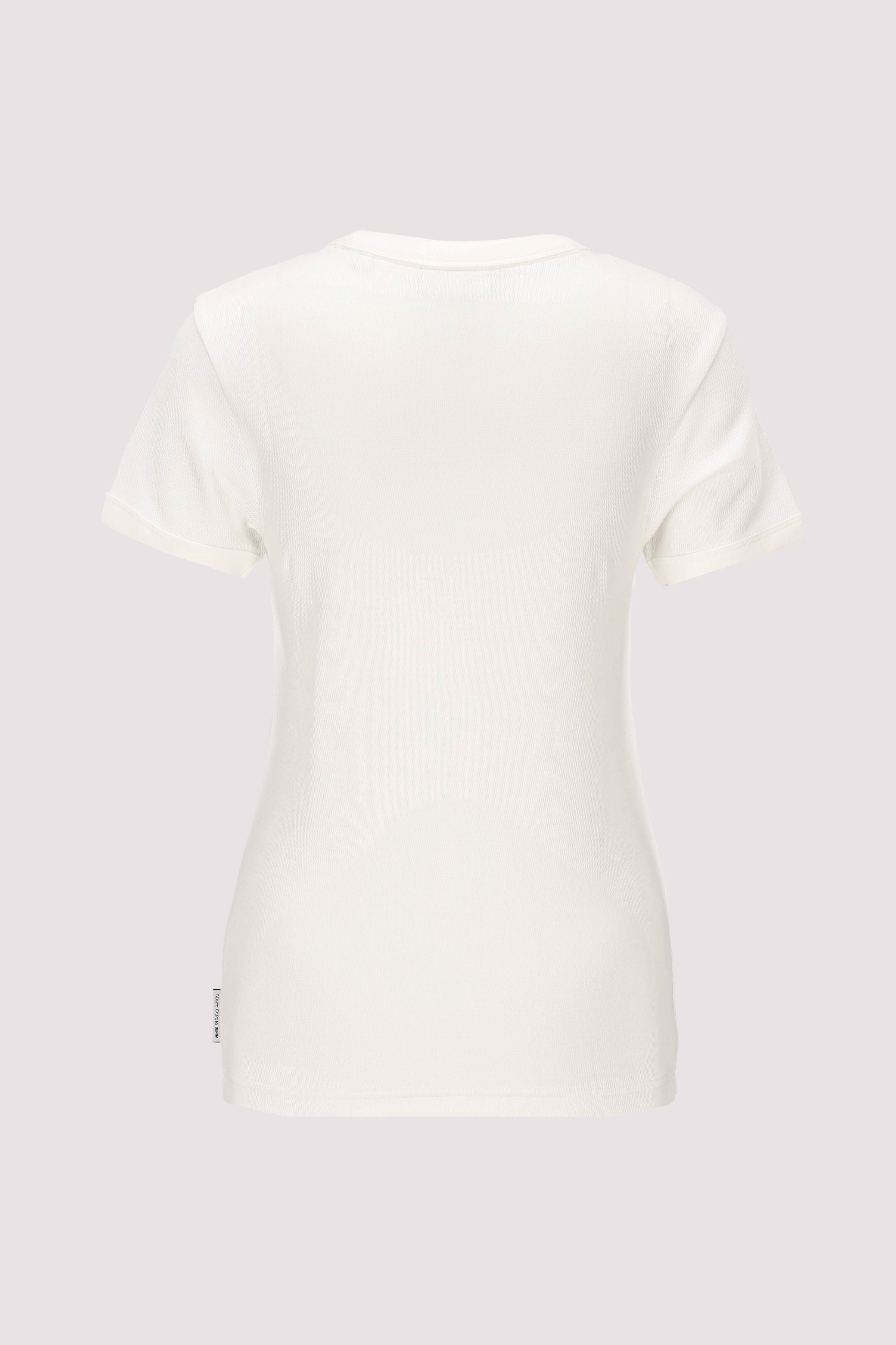 Marc O´Polo - T-Shirt, SSL, Eyelet Structure Marc O´Polo - T-Shirt, SSL, Eyelet Structure