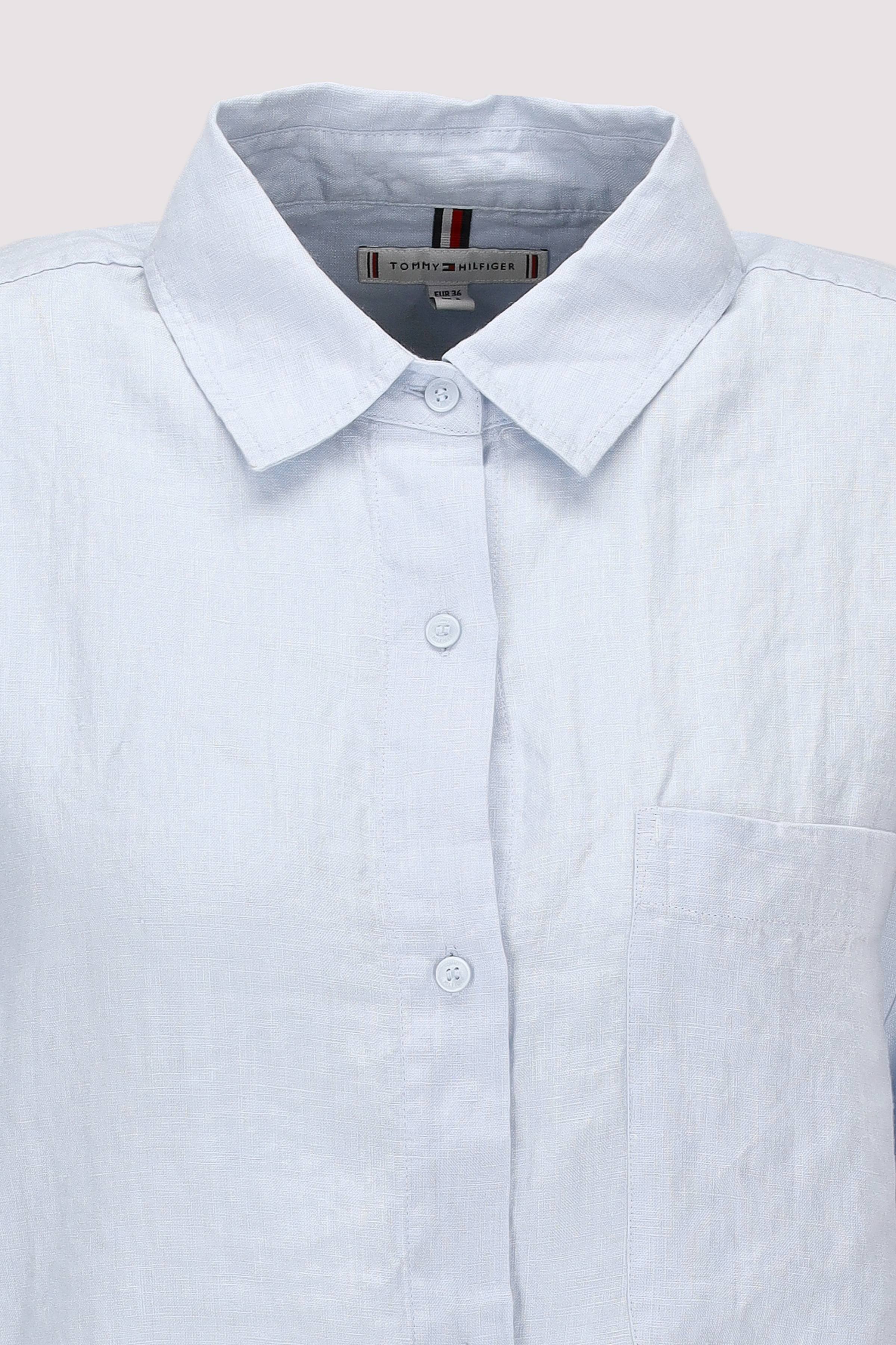 Tommy Hilfiger - ESS LINEN RELAXED S/S SHIRT
