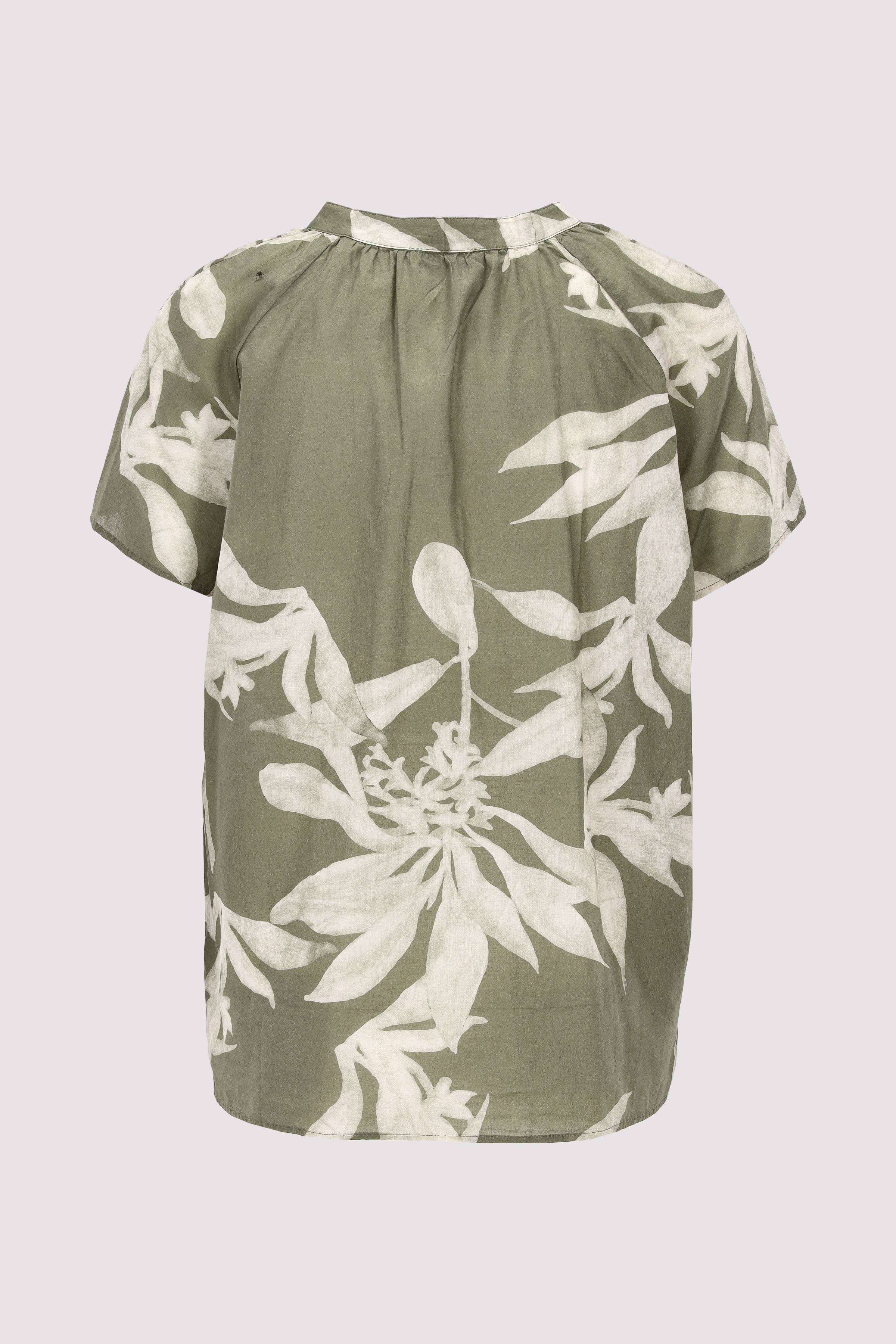 Marc O´Polo International - Blouse, v-neck, short sleeves, Marc O´Polo International - Blouse, v-neck, short sleeves,