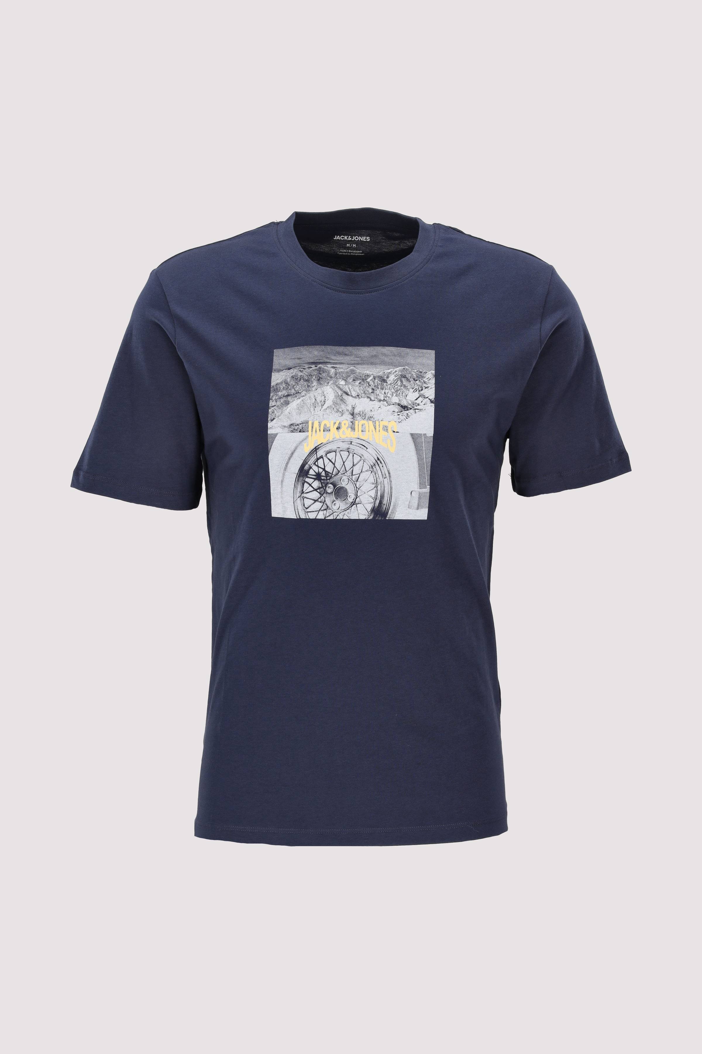 Jack and Jones T-Shirt blau, lässig, vie